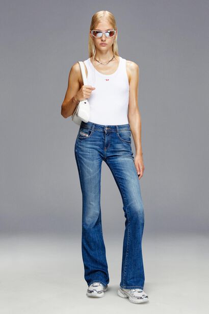 Bootcut denim for her