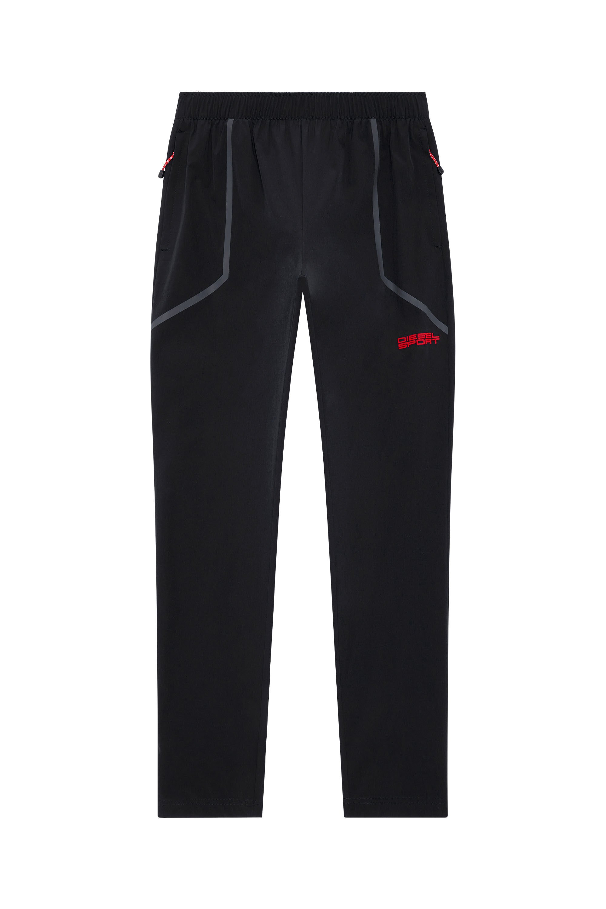 Men s Track pants in stretch nylon AMWB KEAN WT16 Diesel