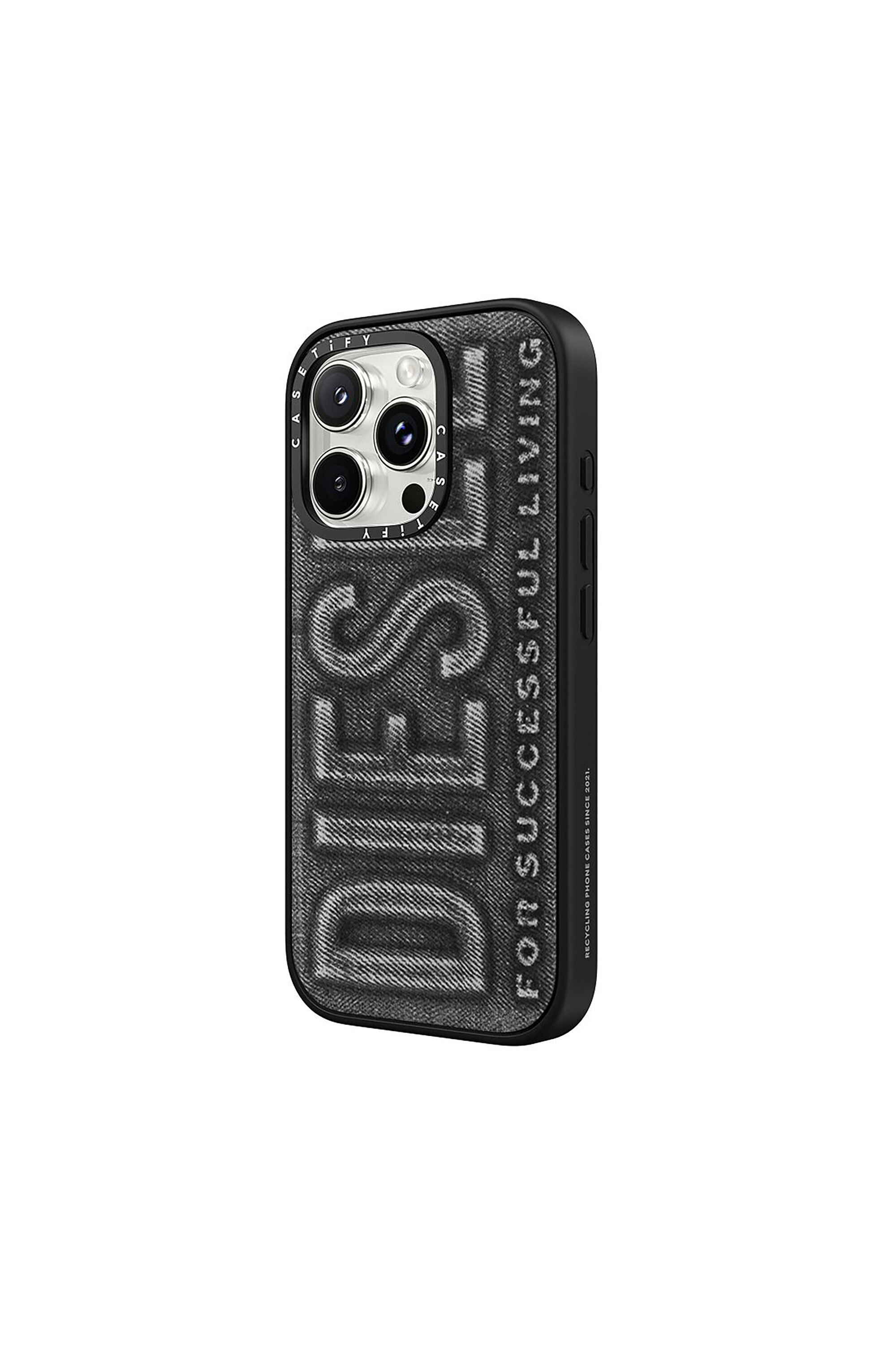 Diesel - 60560 MOULDED CASE, Unisex's Biscotto impact case for iPhone 16 Pro Max in Black - 2