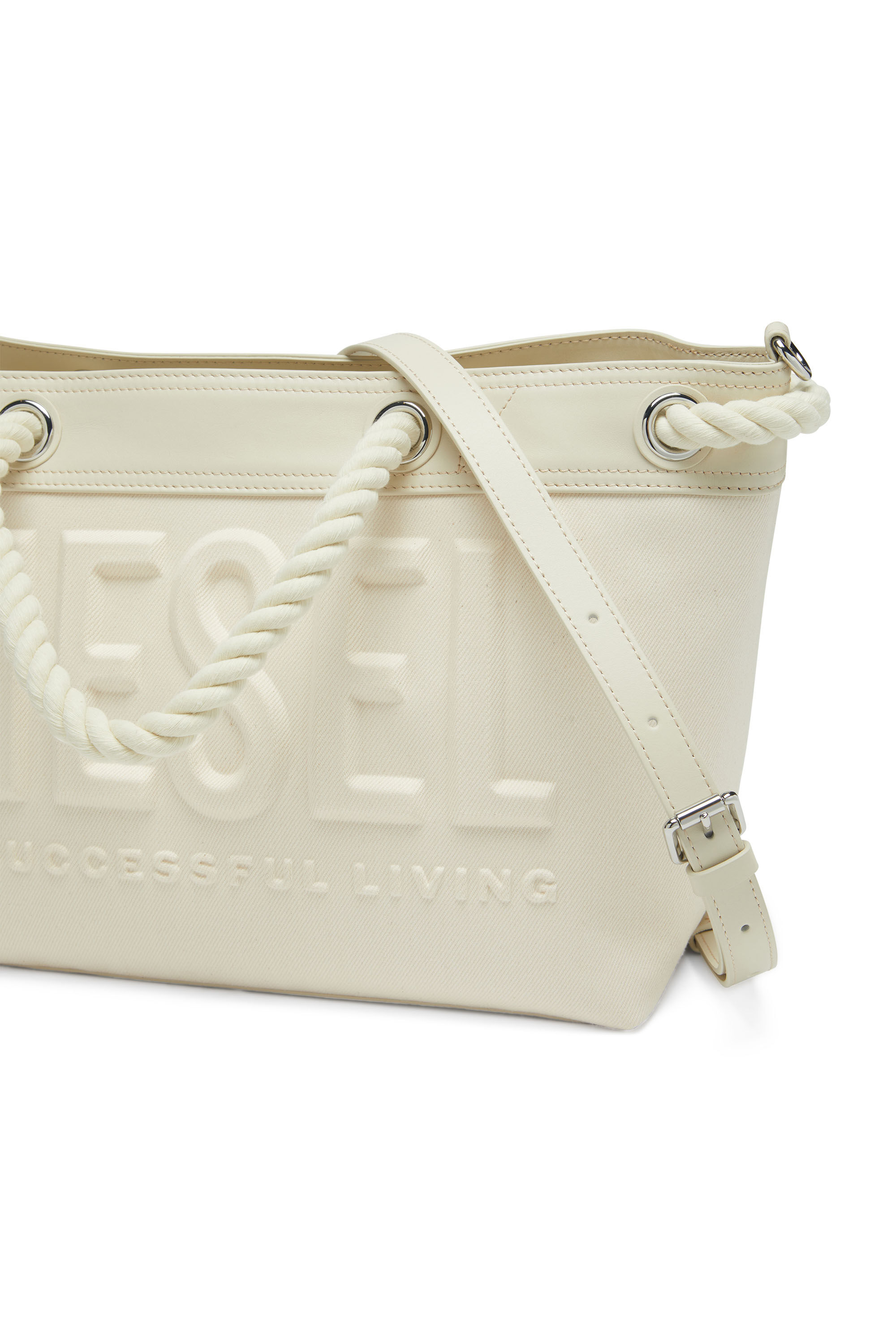 Diesel - ROPE TOTE M, White - Image 2