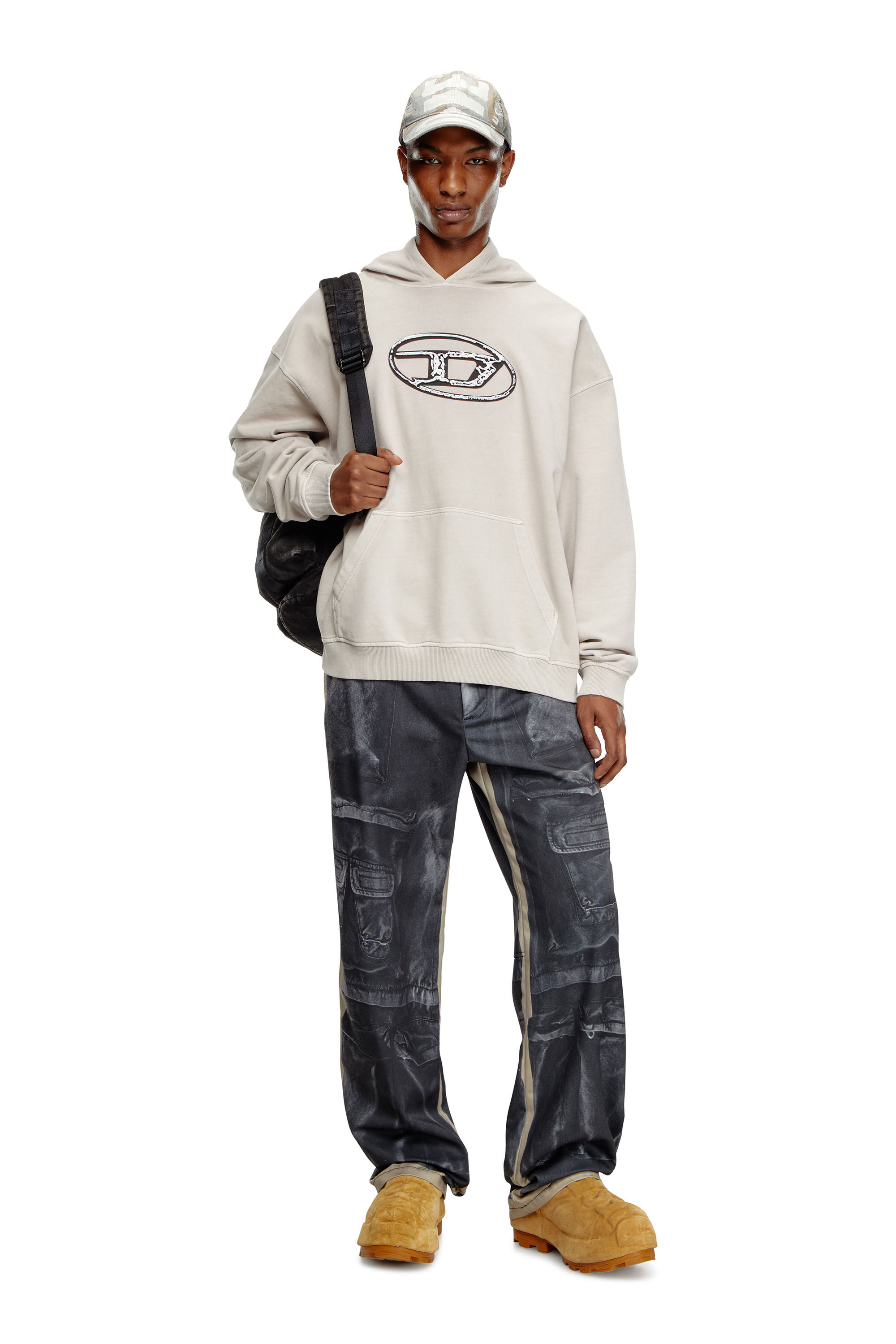 Diesel - S-BOXT-HOOD-Q7, Grey - Image 1