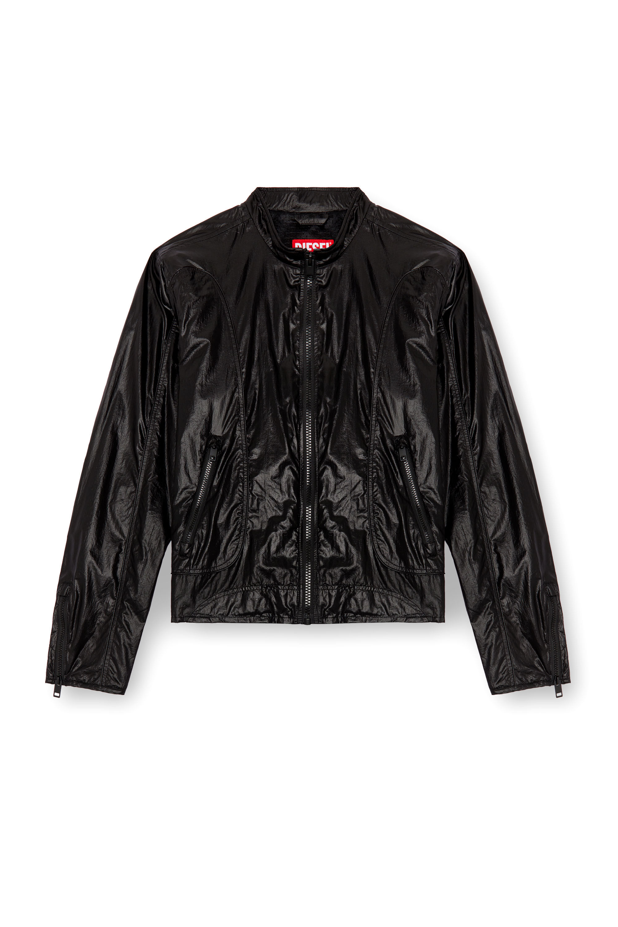 J-CLAYS Man Rain Jacket | Black | Diesel