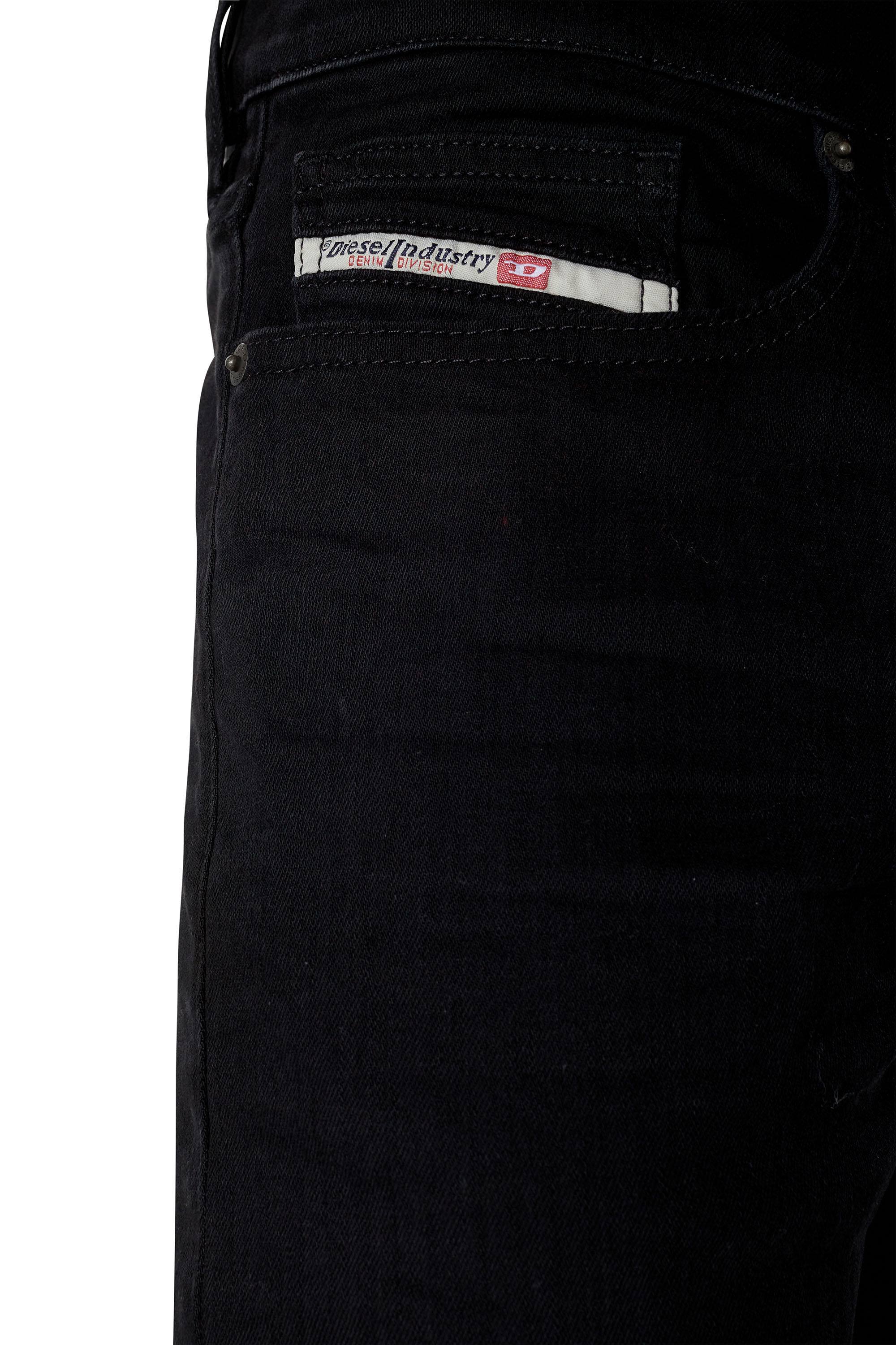 Diesel - D-Luster 0ELAY Slim Jeans, Black/Dark grey - Image 6