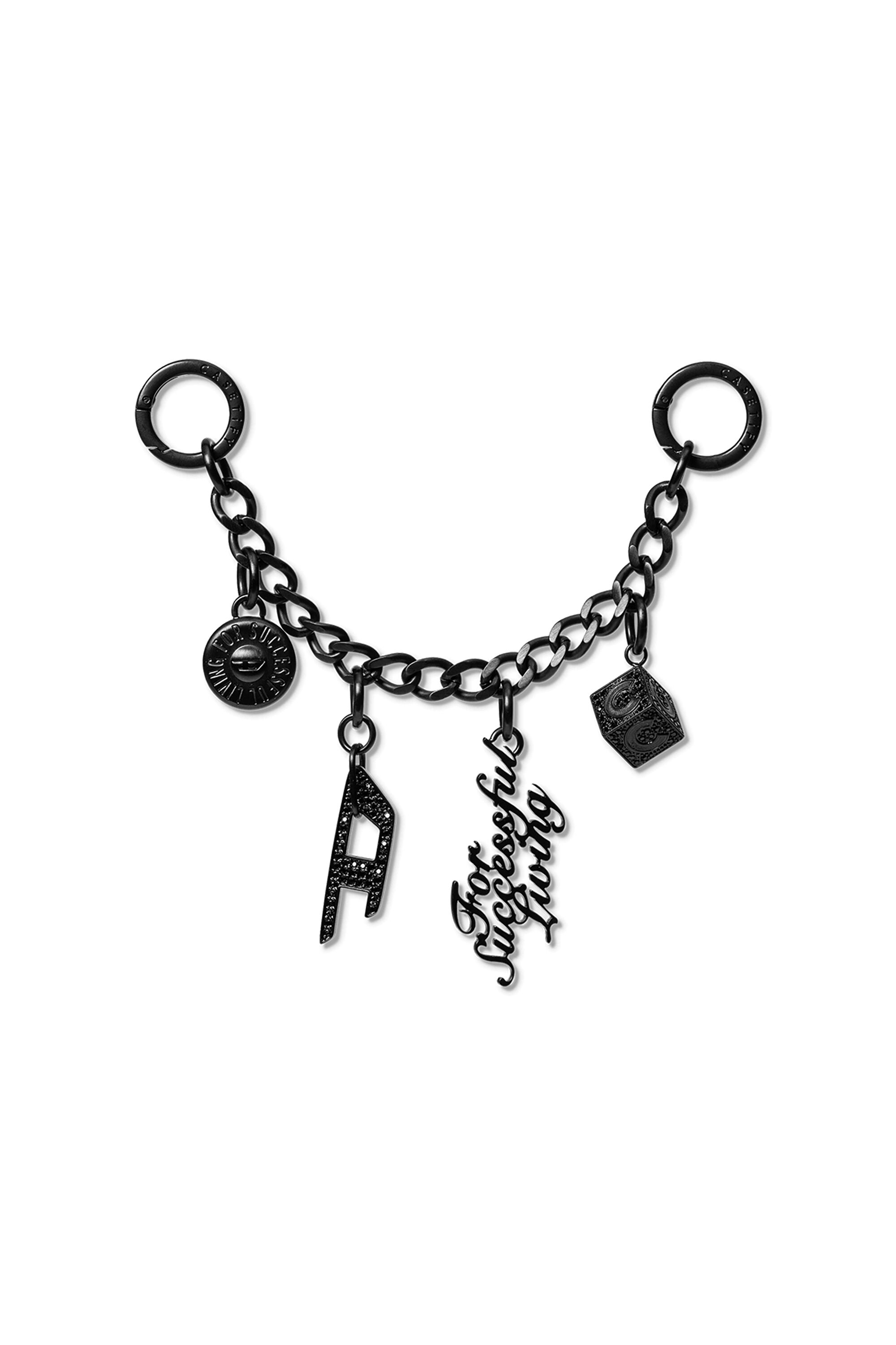 Women's Charm Thin Silver | Black | Diesel
