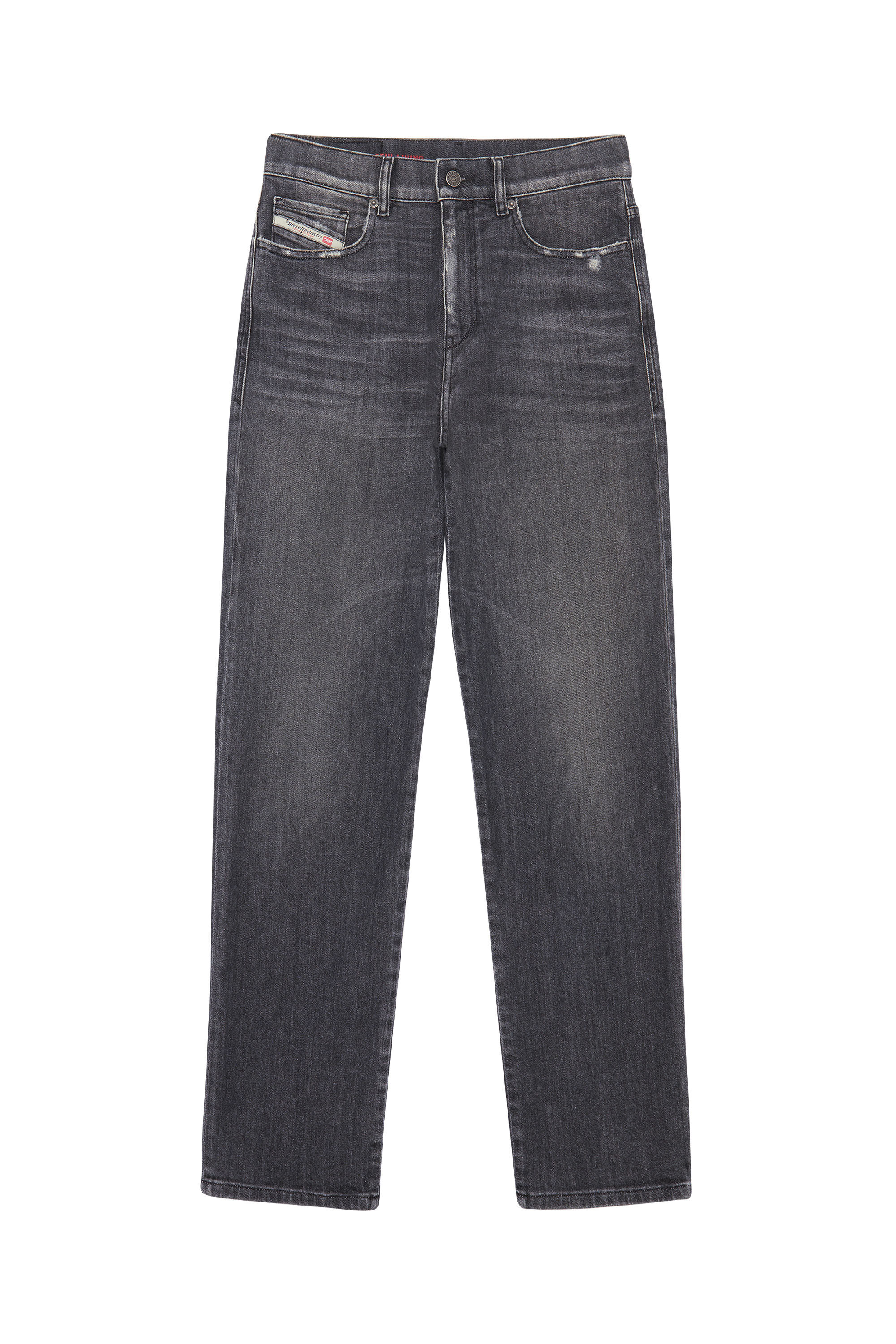 Diesel - 2016 D-Air 09E46 Boyfriend Jeans, Black/Dark grey - Image 2
