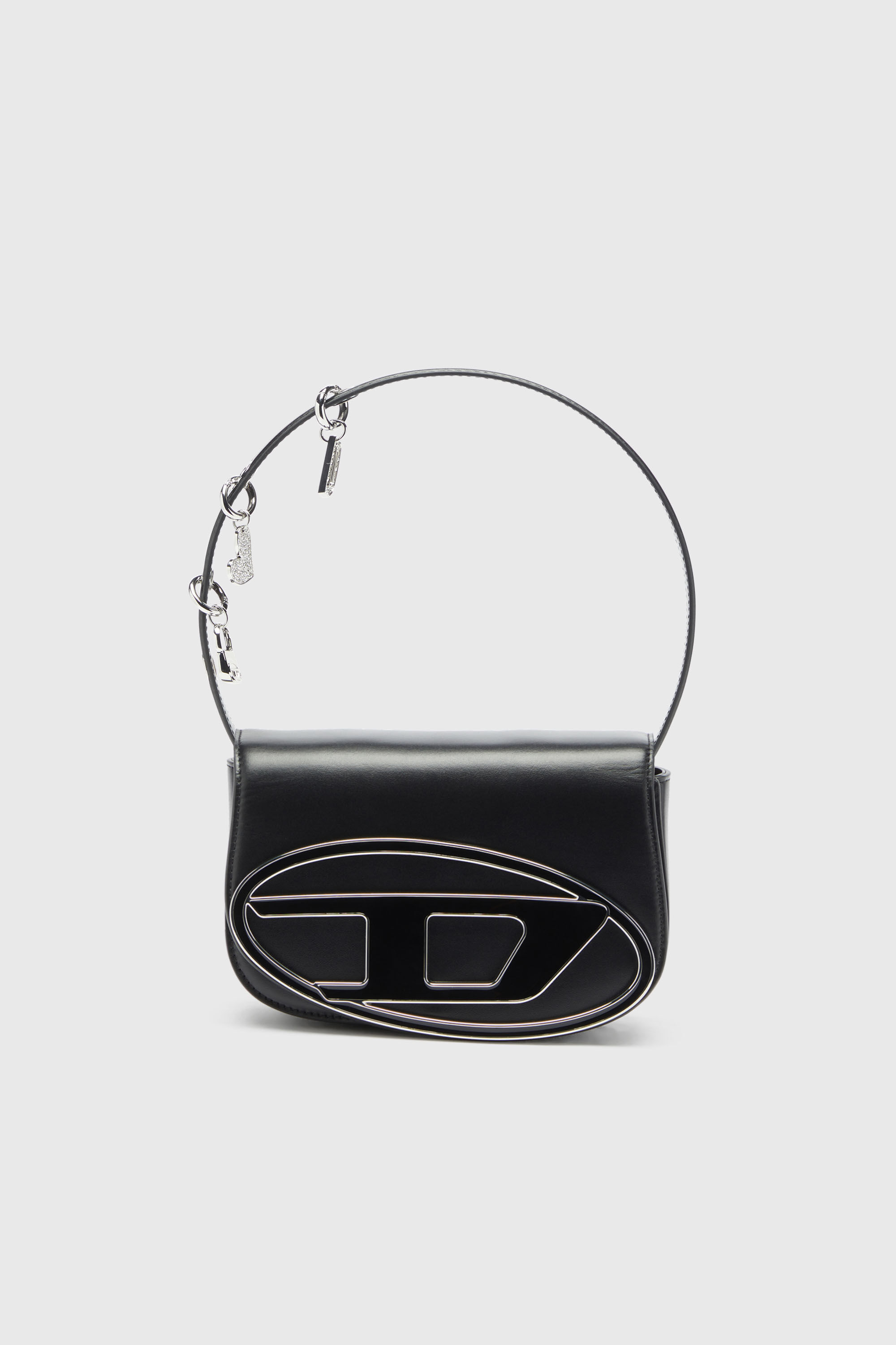 Women's 1DR -Iconic shoulder bag in leather with handle charms