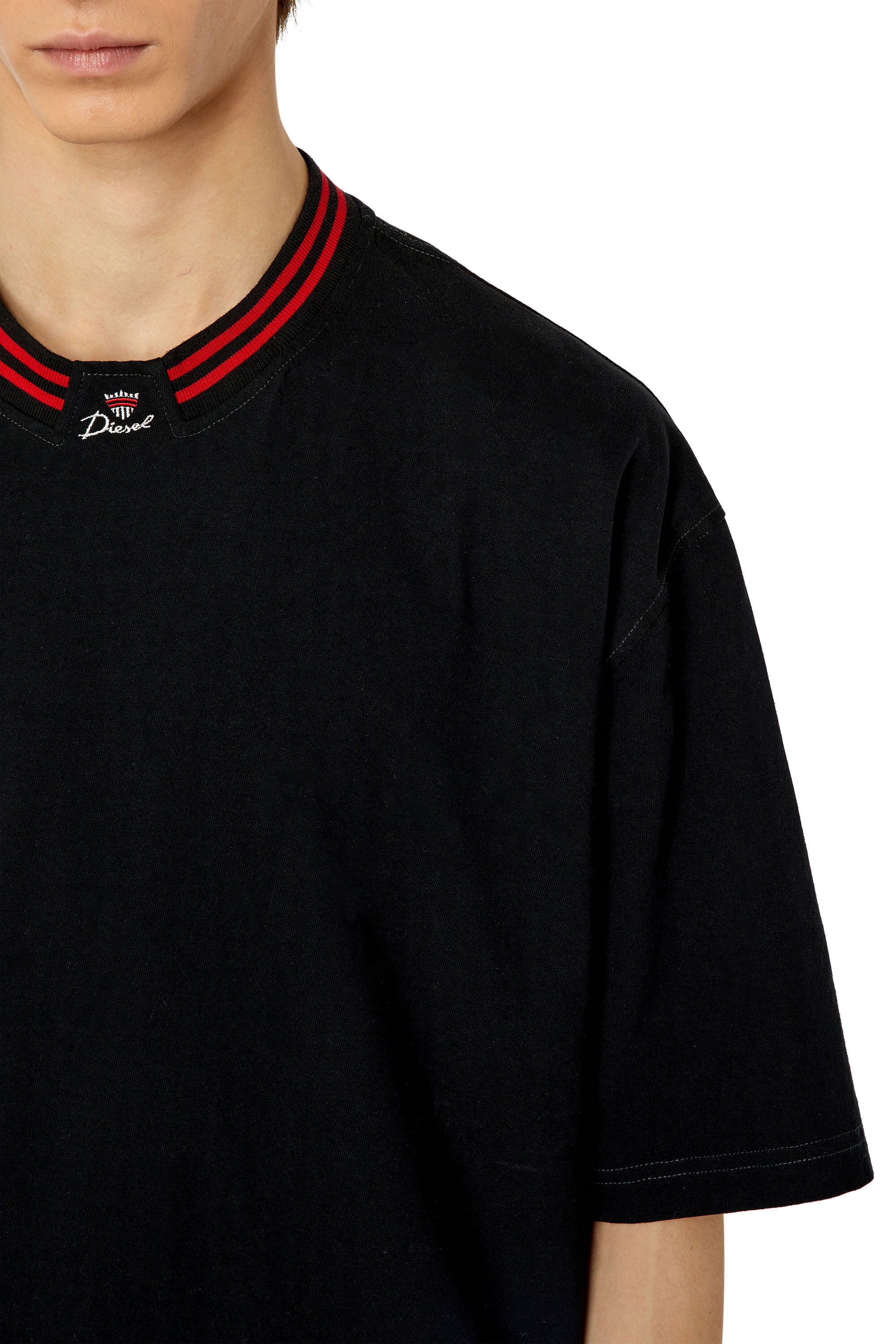 Diesel - T-KROWN, Black - Image 5