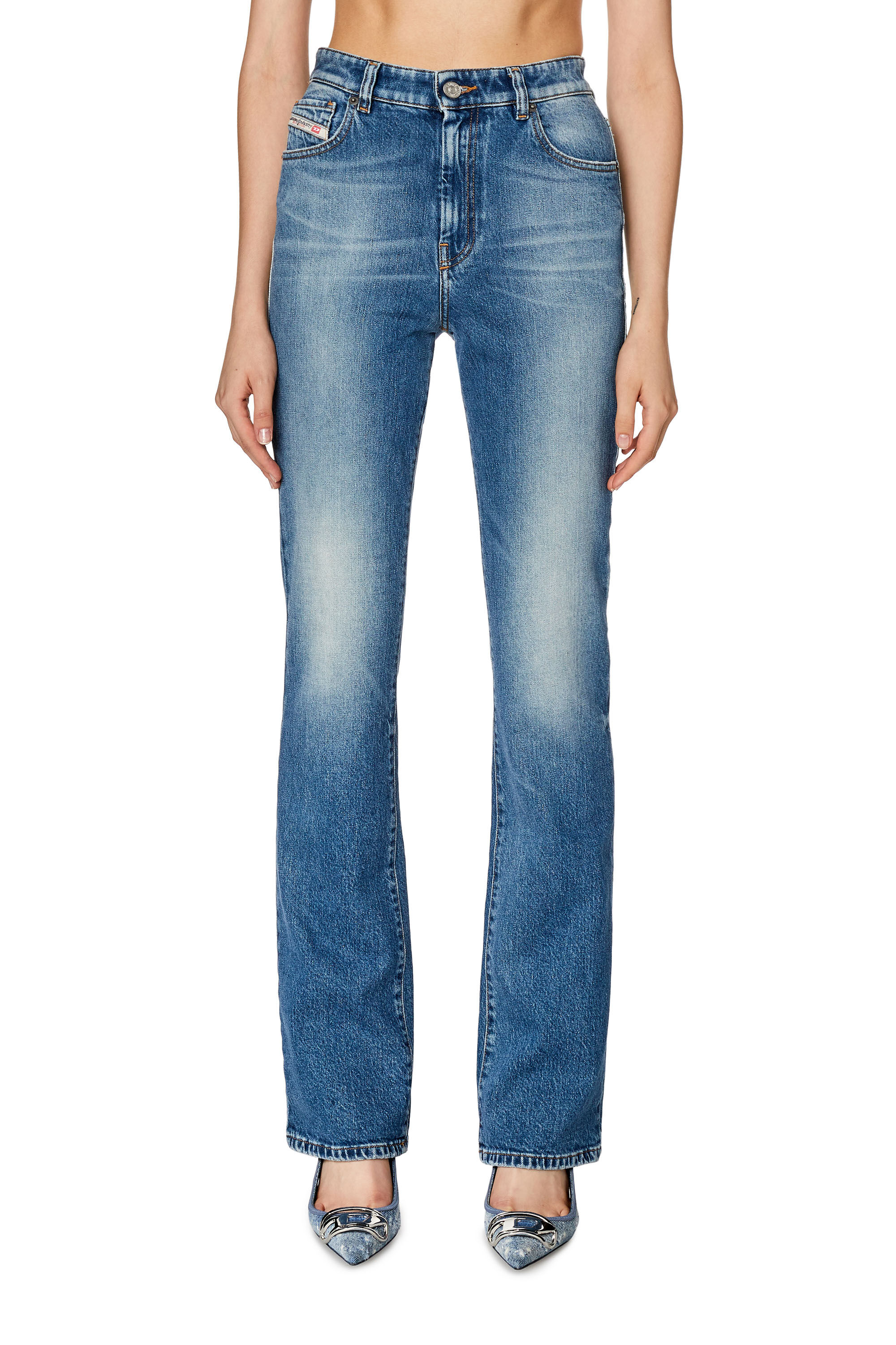 Diesel - Bootcut and Flare Jeans 2003 D-Escription 007P9, Medium blue - Image 3
