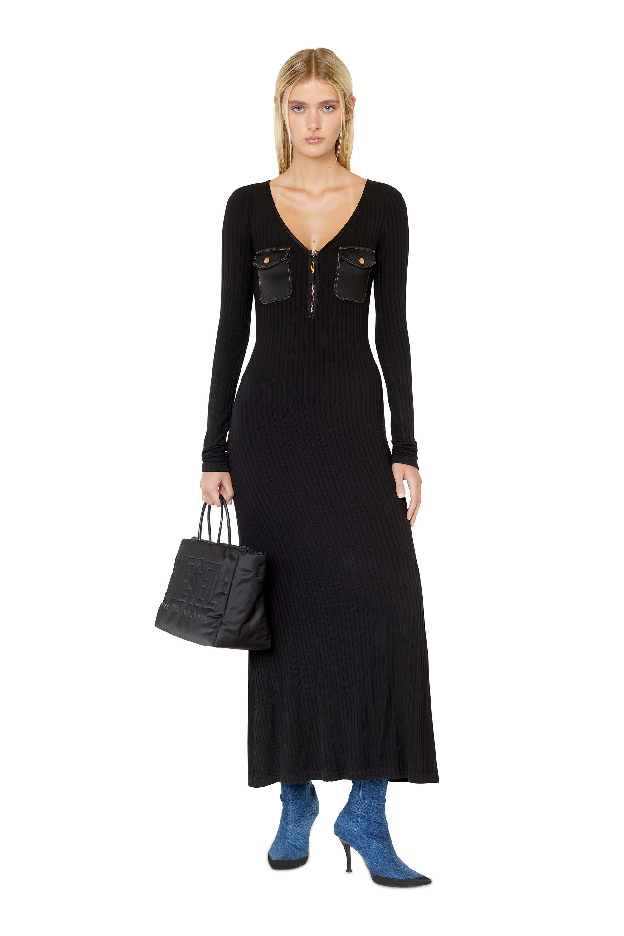Diesel - D-BORDY-LONG, Black - Image 1
