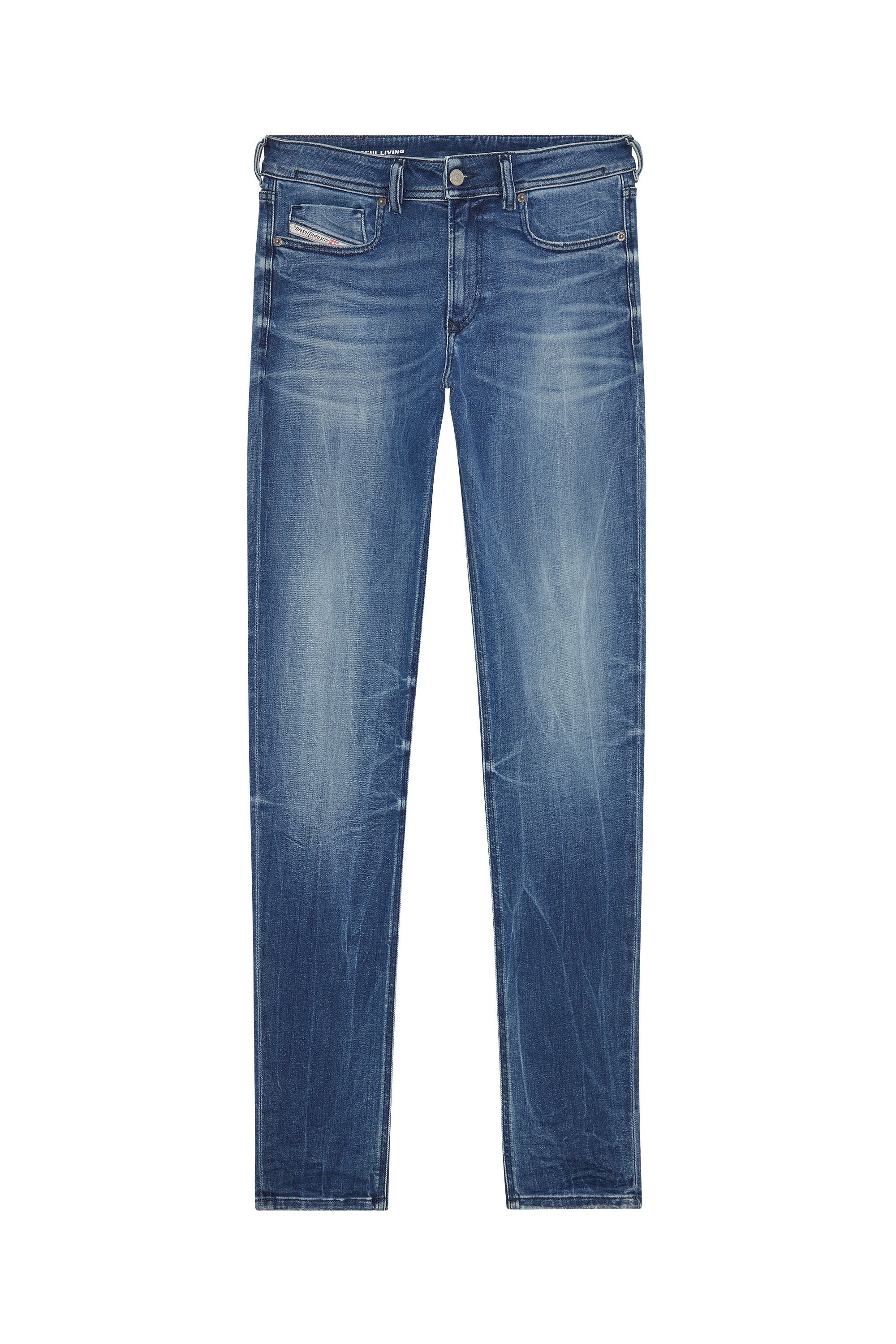 Diesel - Skinny Jeans 1979 Sleenker 09G30, Medium blue - Image 2