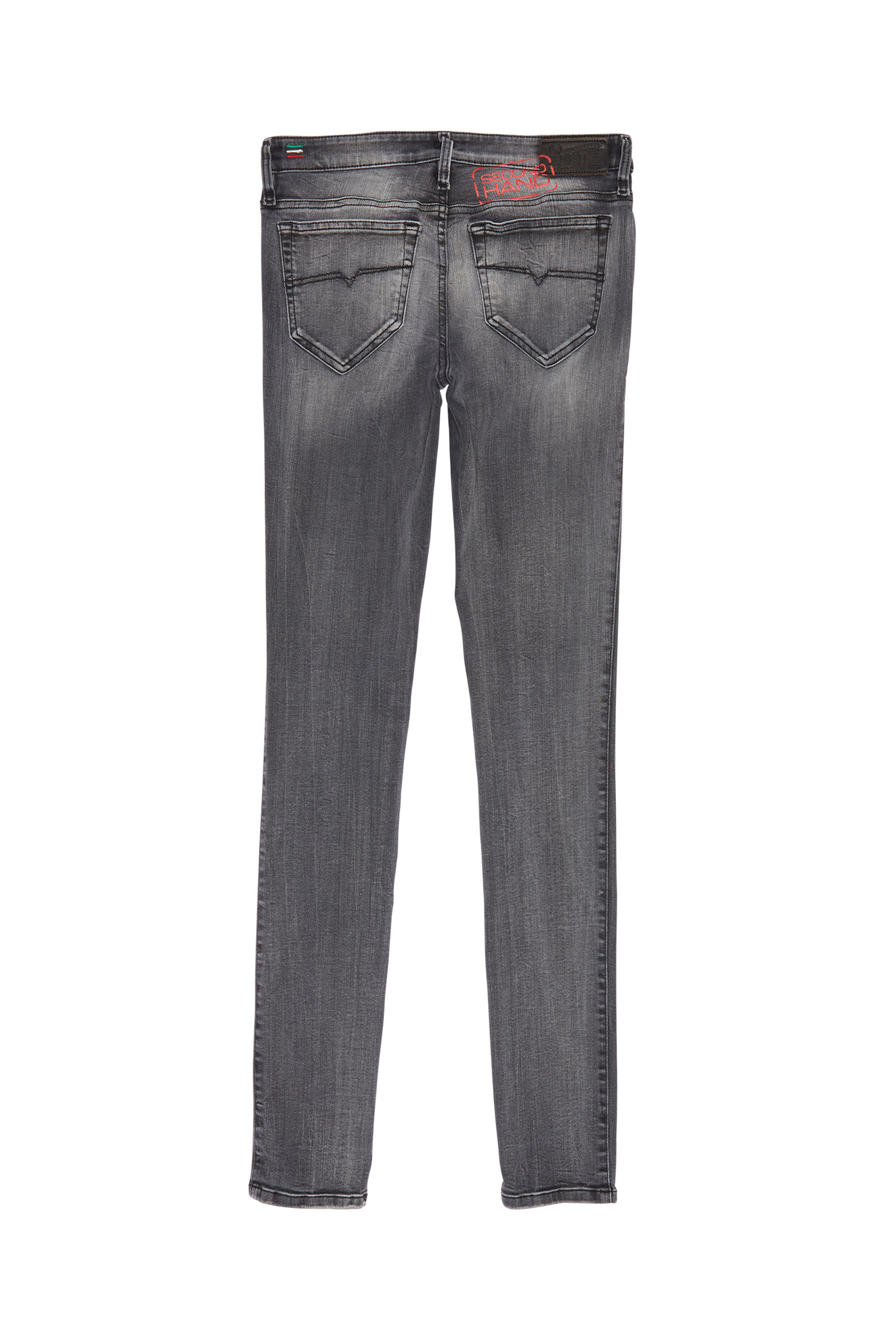 Diesel - SKINZEE, Woman's Diesel Woman - Jeans Black/Dark grey in Dark grey - 2