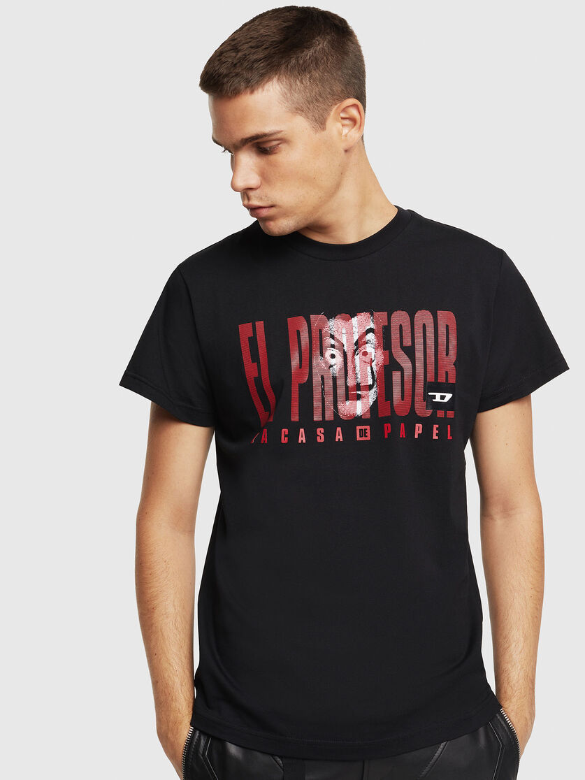 Lcp T Diego Elprofes El Profesor T Shirt Diesel X La Casa De Papel