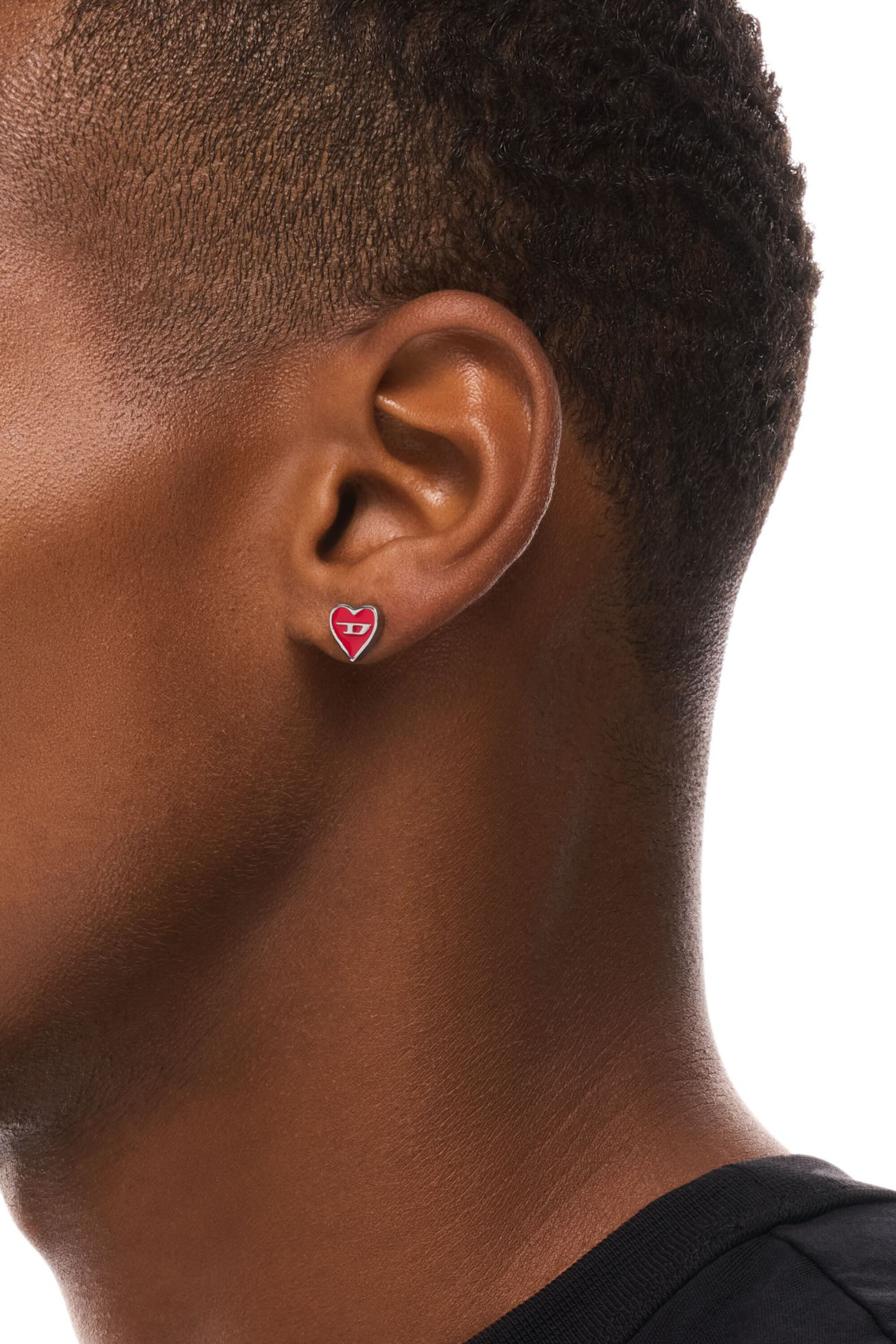 Diesel - DX166740 JEWELLERY, Unisex's Stainless Steel Stud Earring in Silver - 4