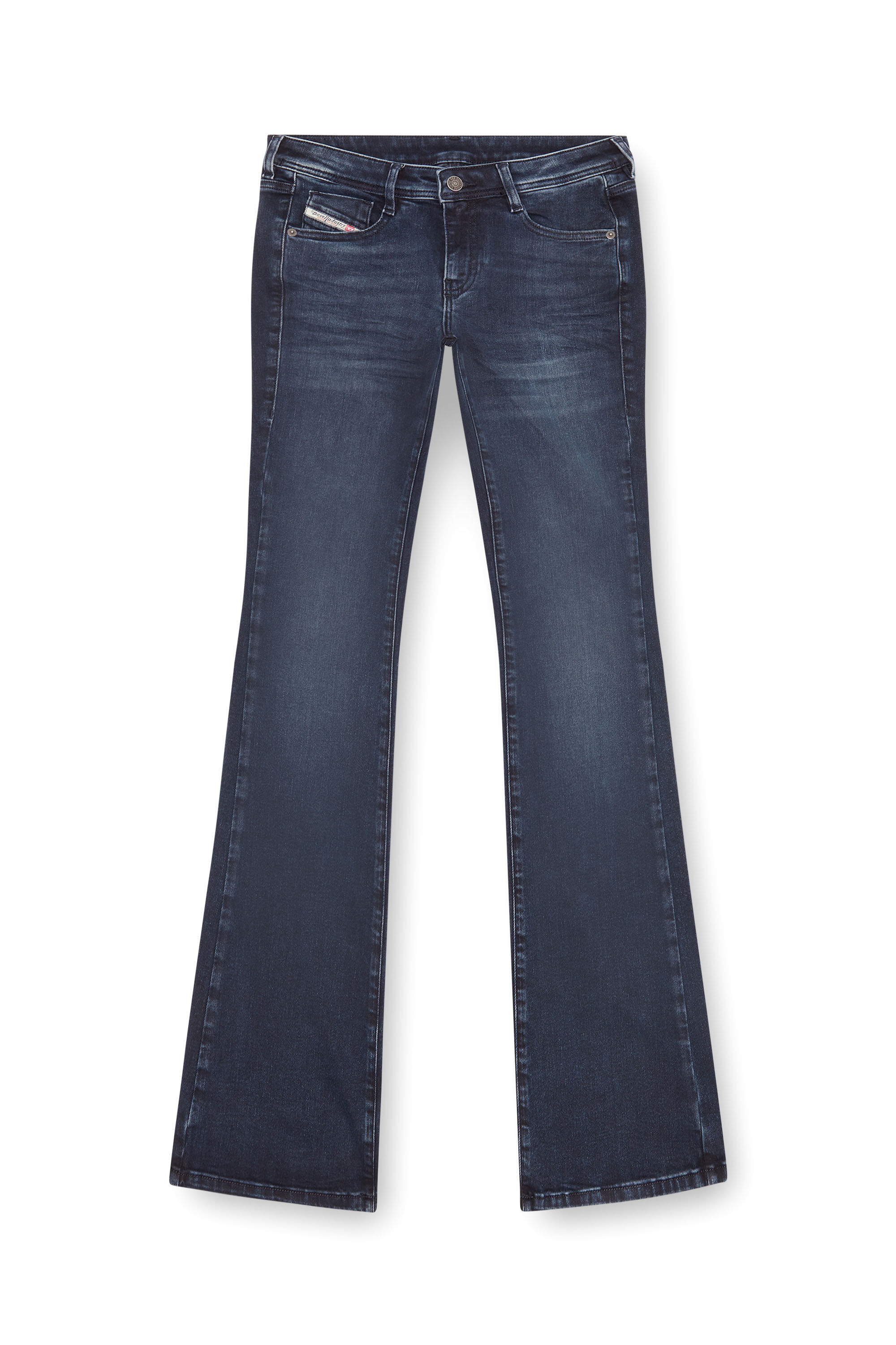 1969 D-Ebbey Women: Bootcut Flare Jeans, Dark blue denim