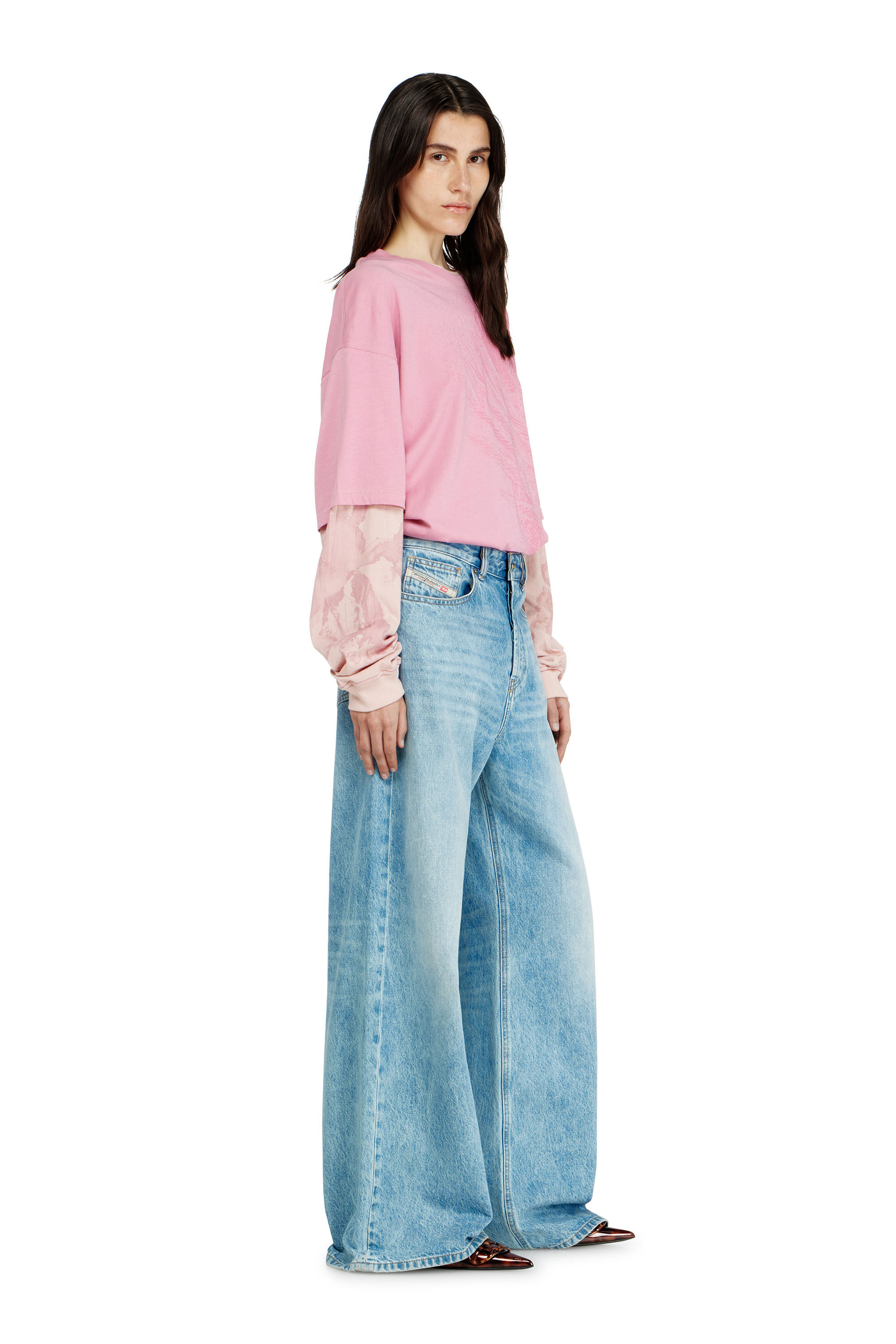 Women's Relaxed Jeans | Light blue | Diesel 1996 D-Sire Women's Relaxed Jeans | Light blue | Diesel 1996 D-Sire