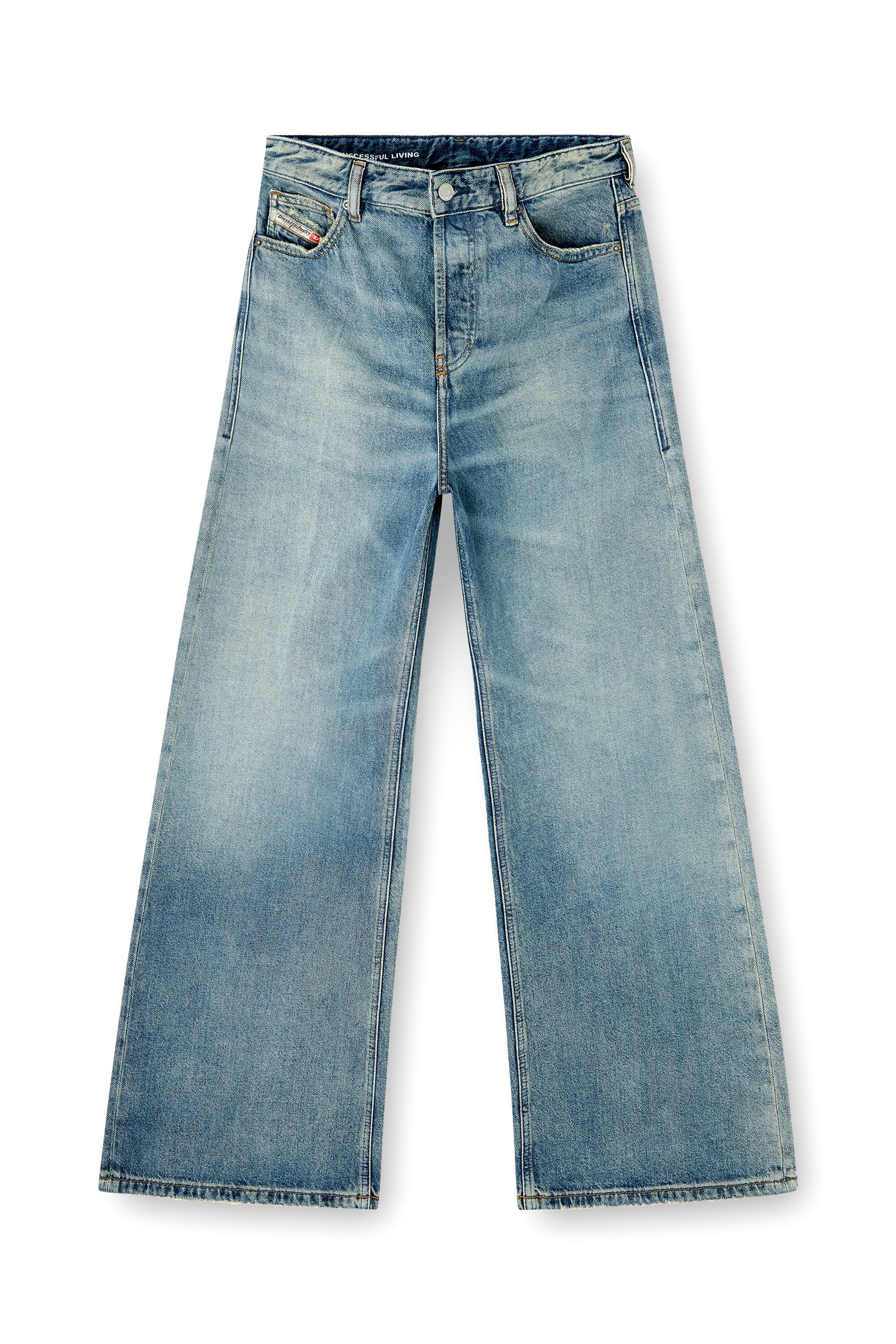 Women's Relaxed Jeans | Low Waist 1996 D-Sire | Medium blue
