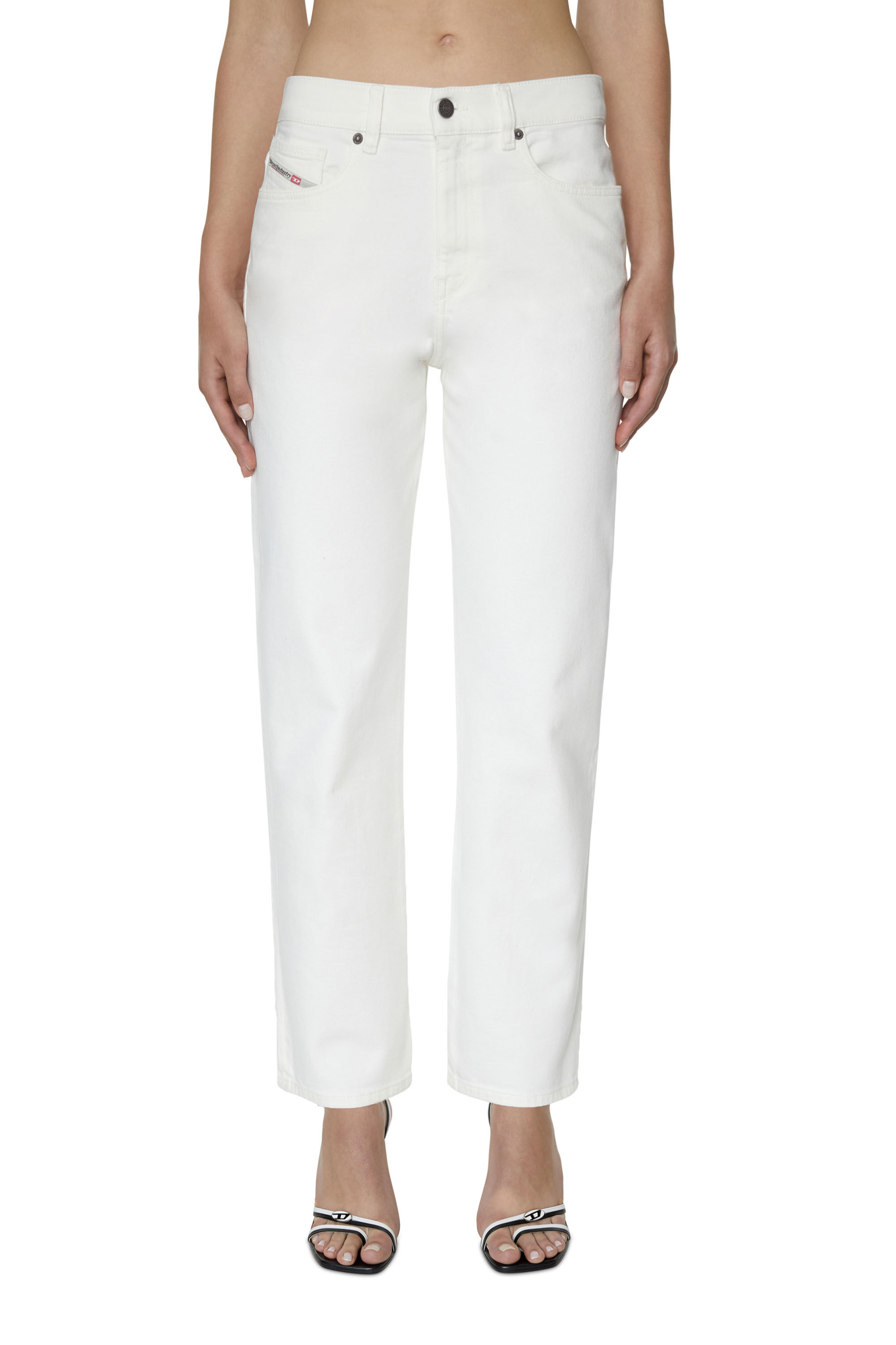 Diesel - 2016 D-Air 09D63 Boyfriend Jeans, White - Image 3