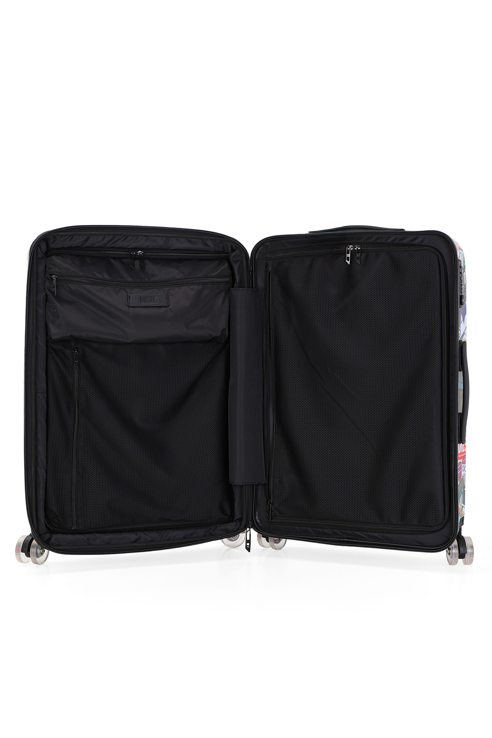 Diesel - DIESEL PC PRINTED TROLLEY-STICKERS- DSL0, Unisex's Sticker style suitcase size M in Multicolor - 3