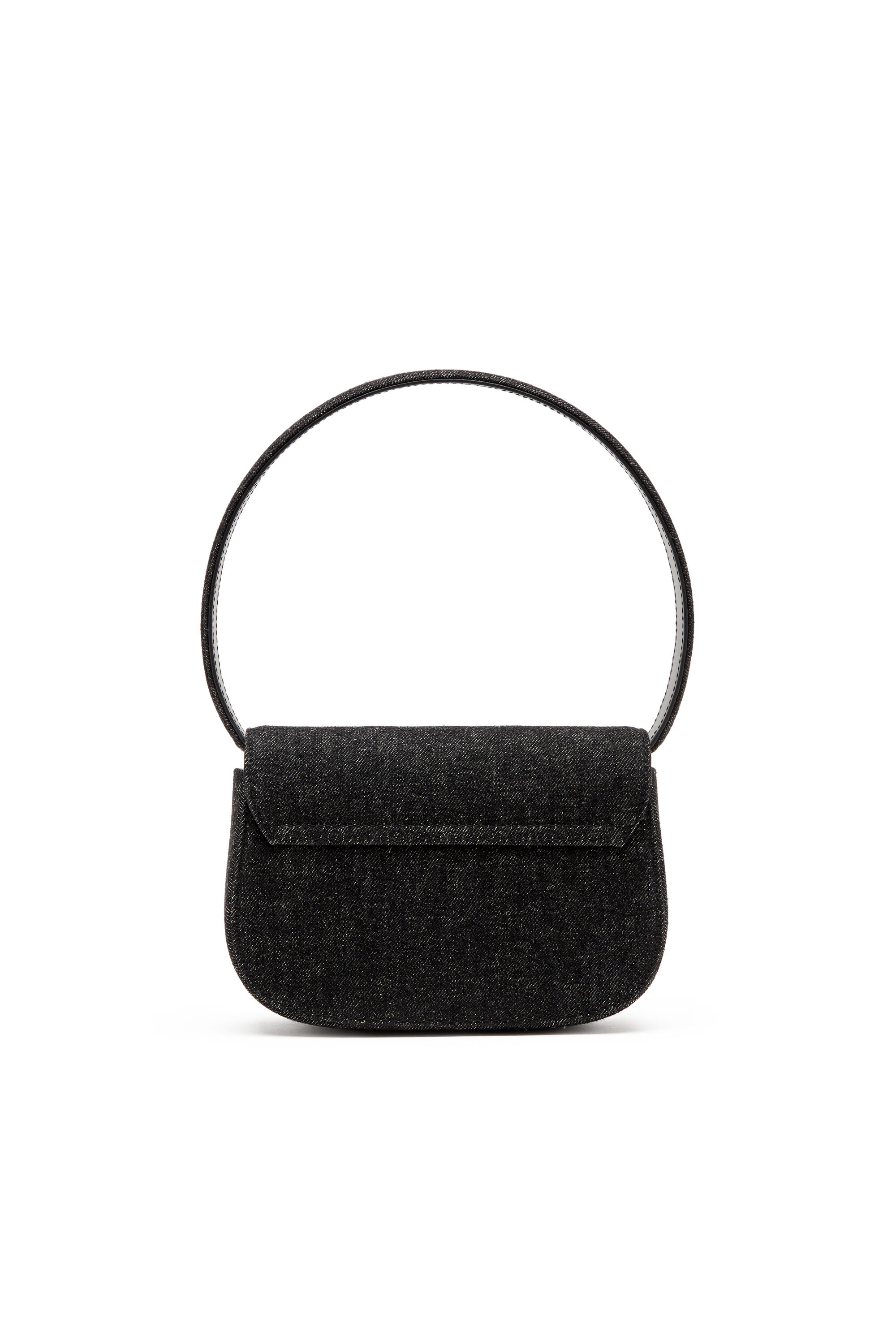 ★DIESEL★ 1DR Shoulder Bag Black X08396P6901T8013 X08396P69 Women's 1DR-Iconic shoulder bag in washed denim | Black | Diesel