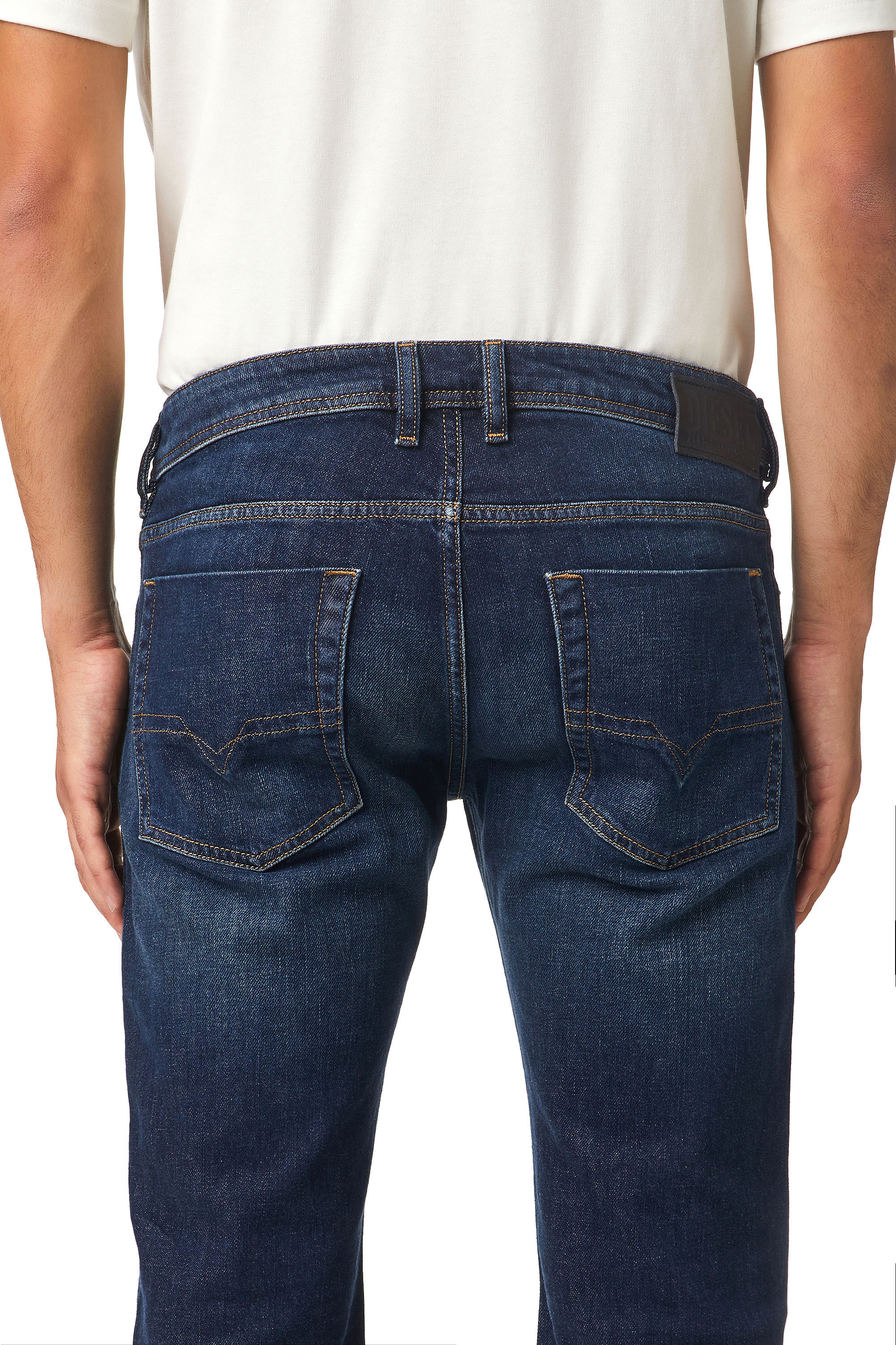 Zatiny 009HN Man: Bootcut Dark blue Jeans | Diesel