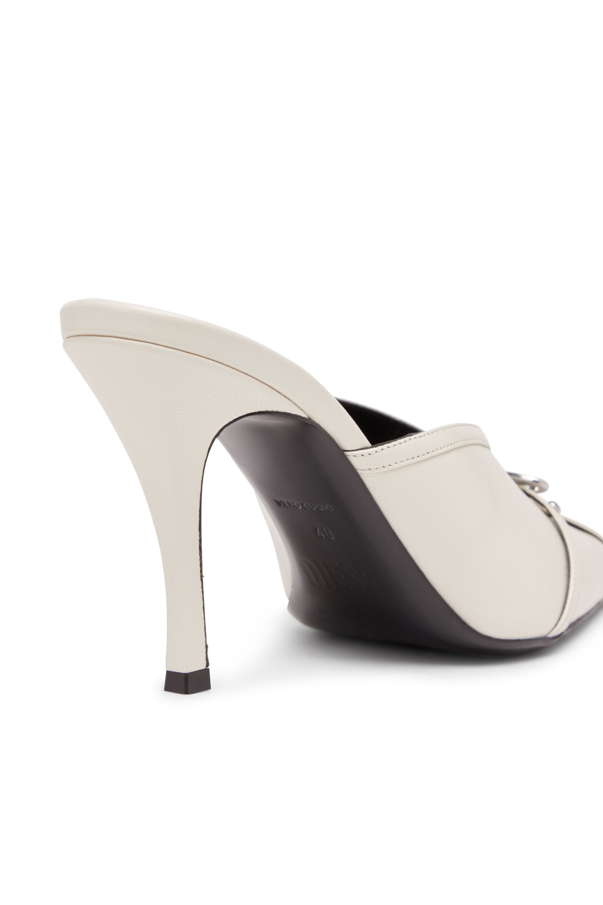 Diesel - D-ELECTRA ML, Woman's D-Electra ML - Stiletto mules with cage upper in null - 4