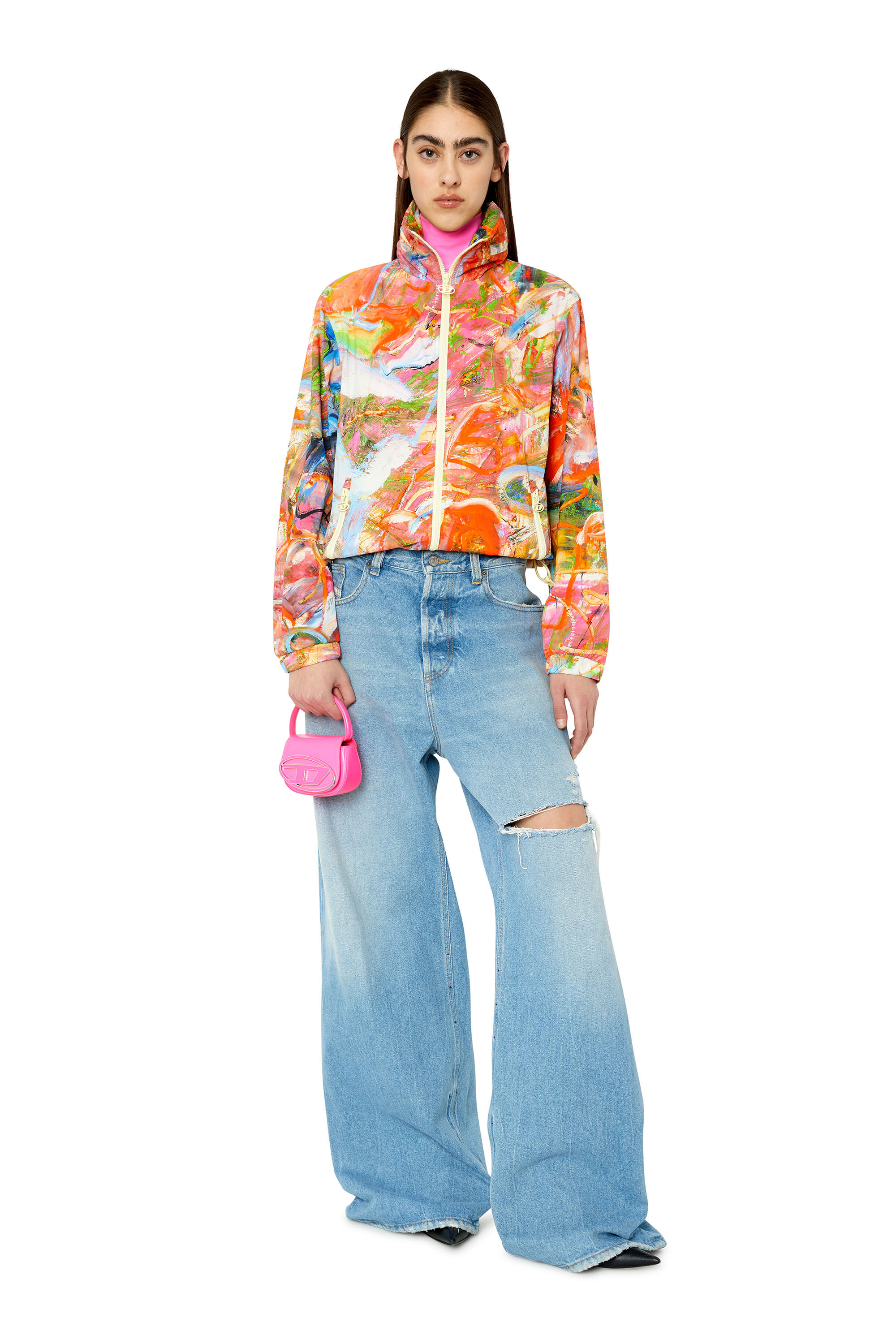 Diesel - J-WARREL-PRINT, Orange/White - Image 1