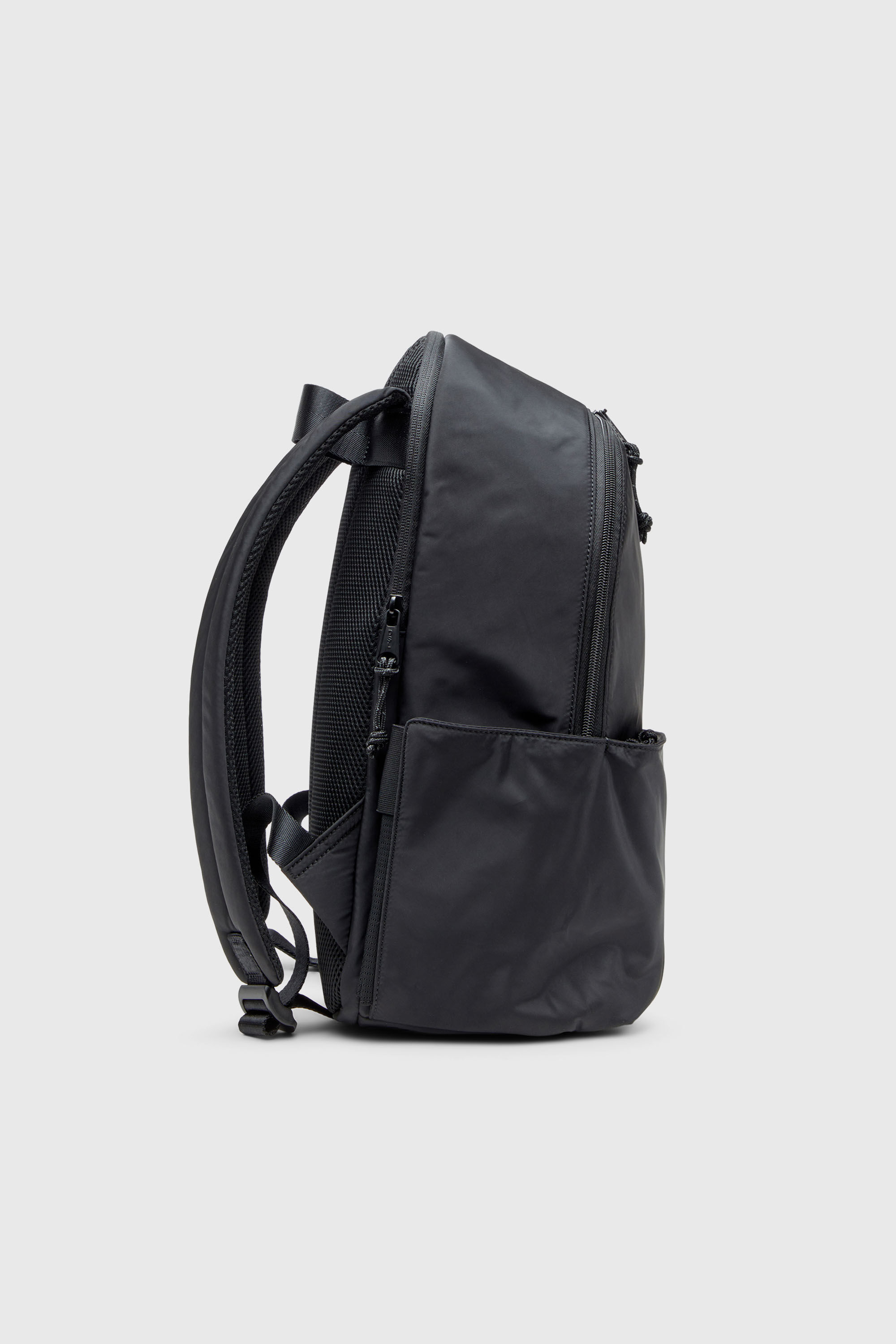 Diesel - D-PACK BACKPACK X, Man's D-Pack-Backpack in satin-touch fabric in Black - 5