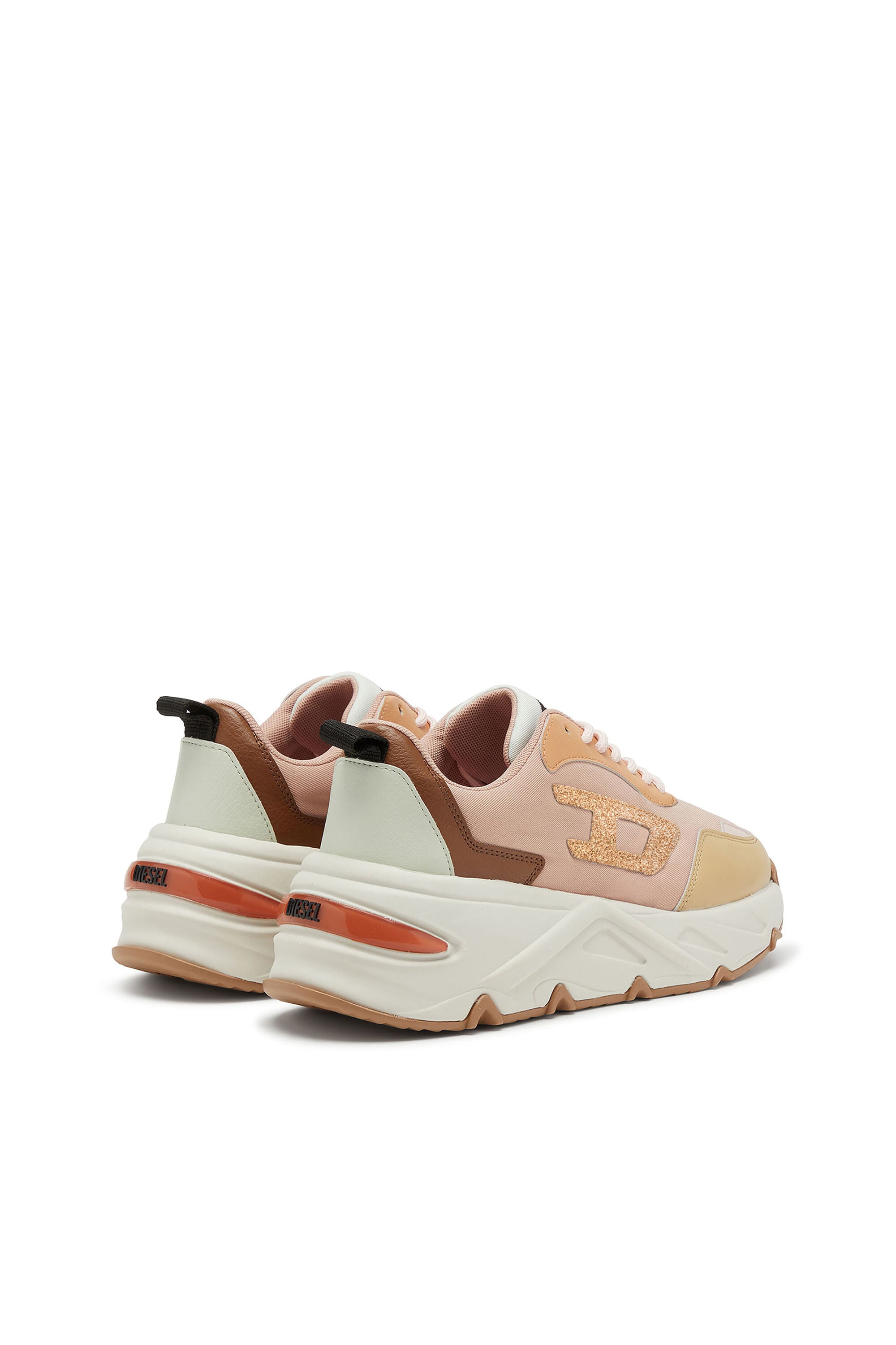 Women's S-Savannah-Sneakers with Diesel logo | Pink | Diesel