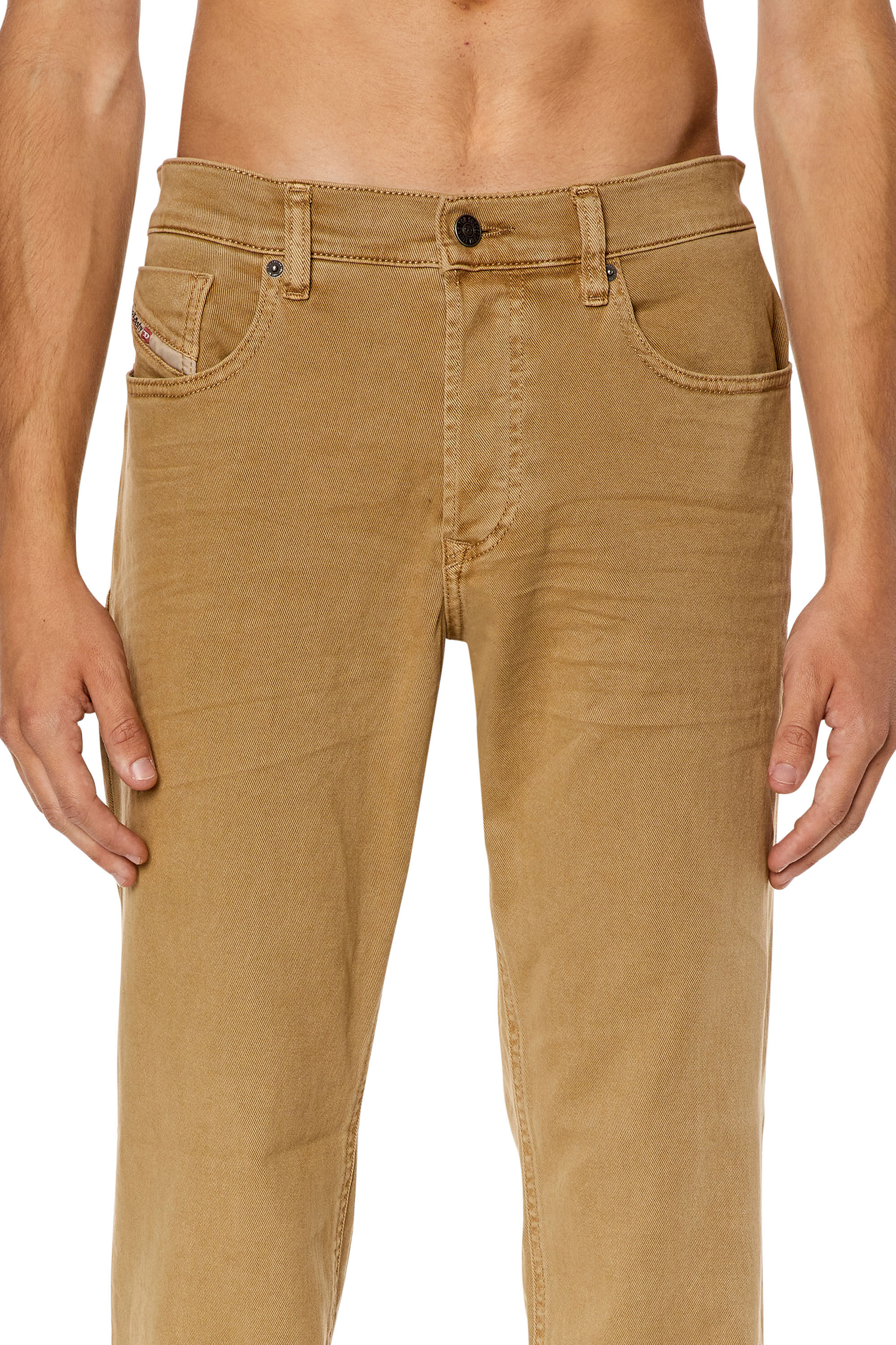 Men's Regular Jeans | Light Brown | Diesel 2023 D-Finitive