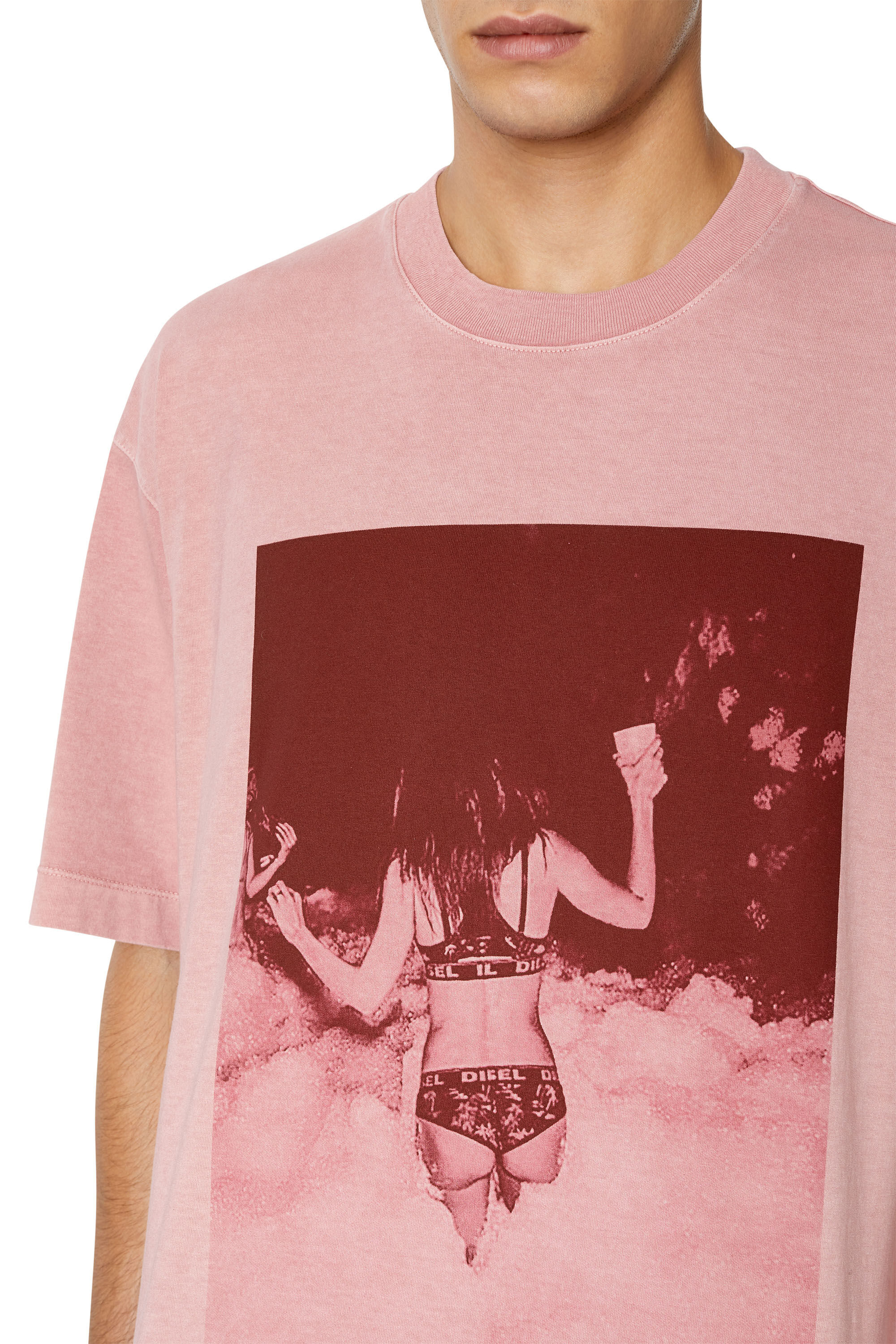 Diesel - T-WASH-E6, Pink - Image 6
