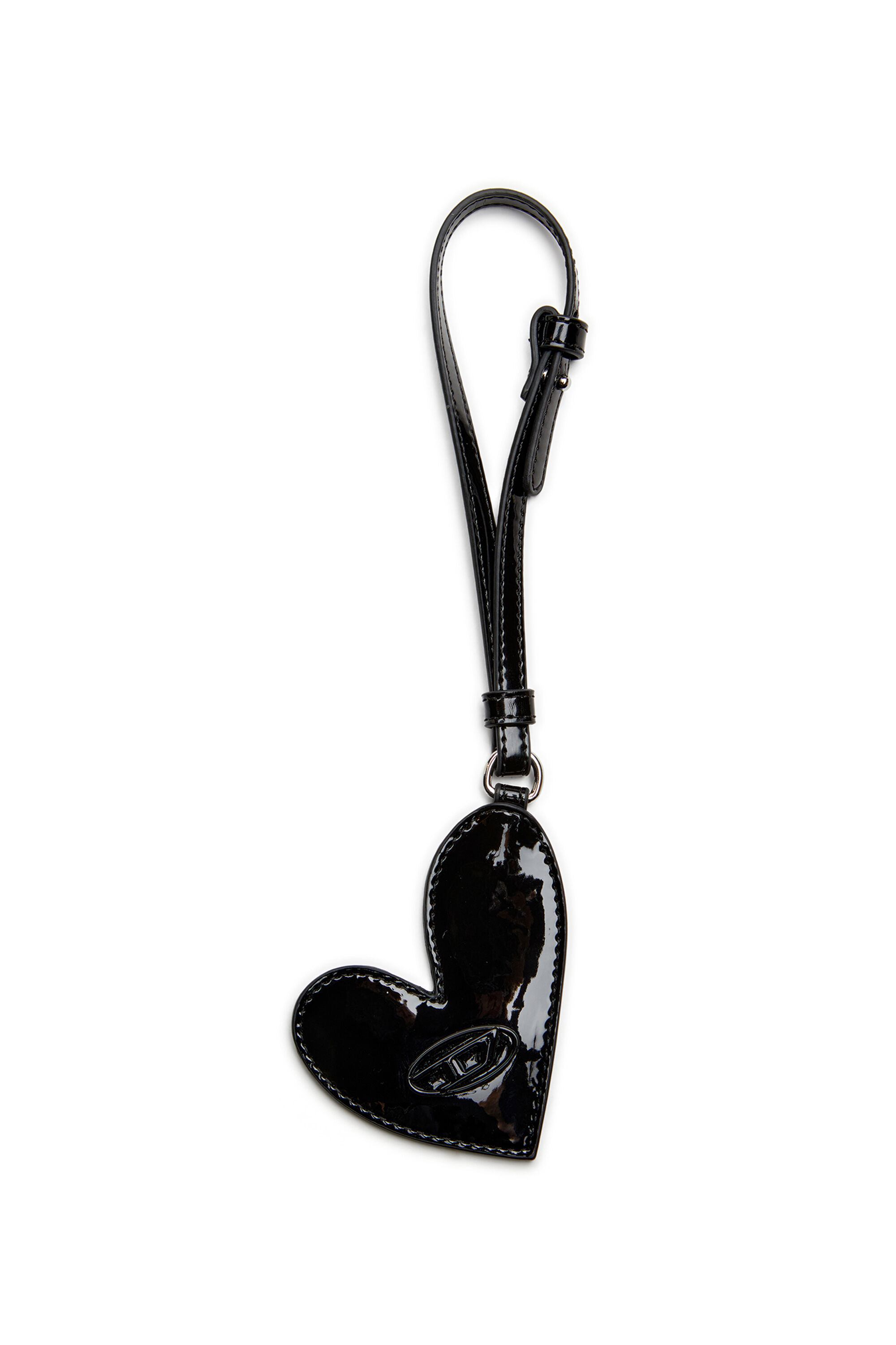 Women's Mirror charm with glossy finish | Black | Diesel