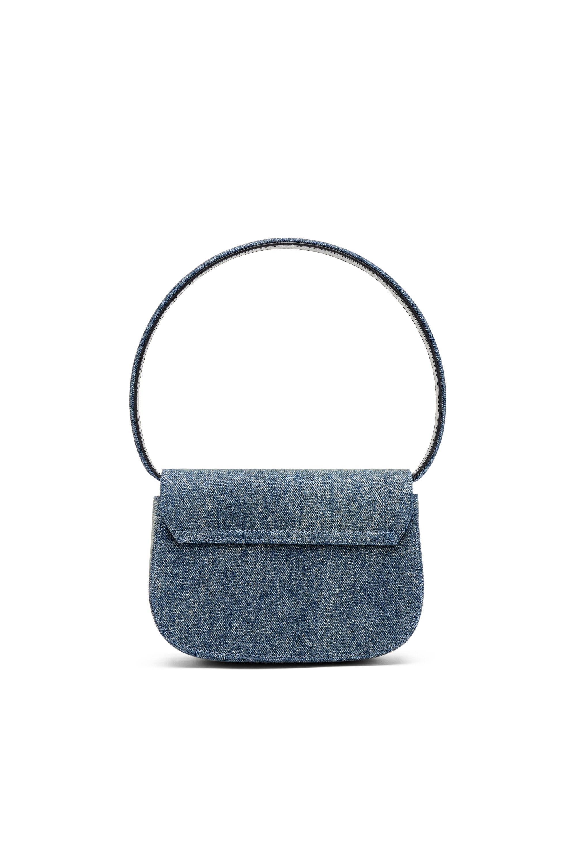 ★DIESEL★ 1DR Shoulder Bag Denim X08396P1730H8457 X08396P17 Women's 1DR-Iconic shoulder bag in solarised denim | Blue