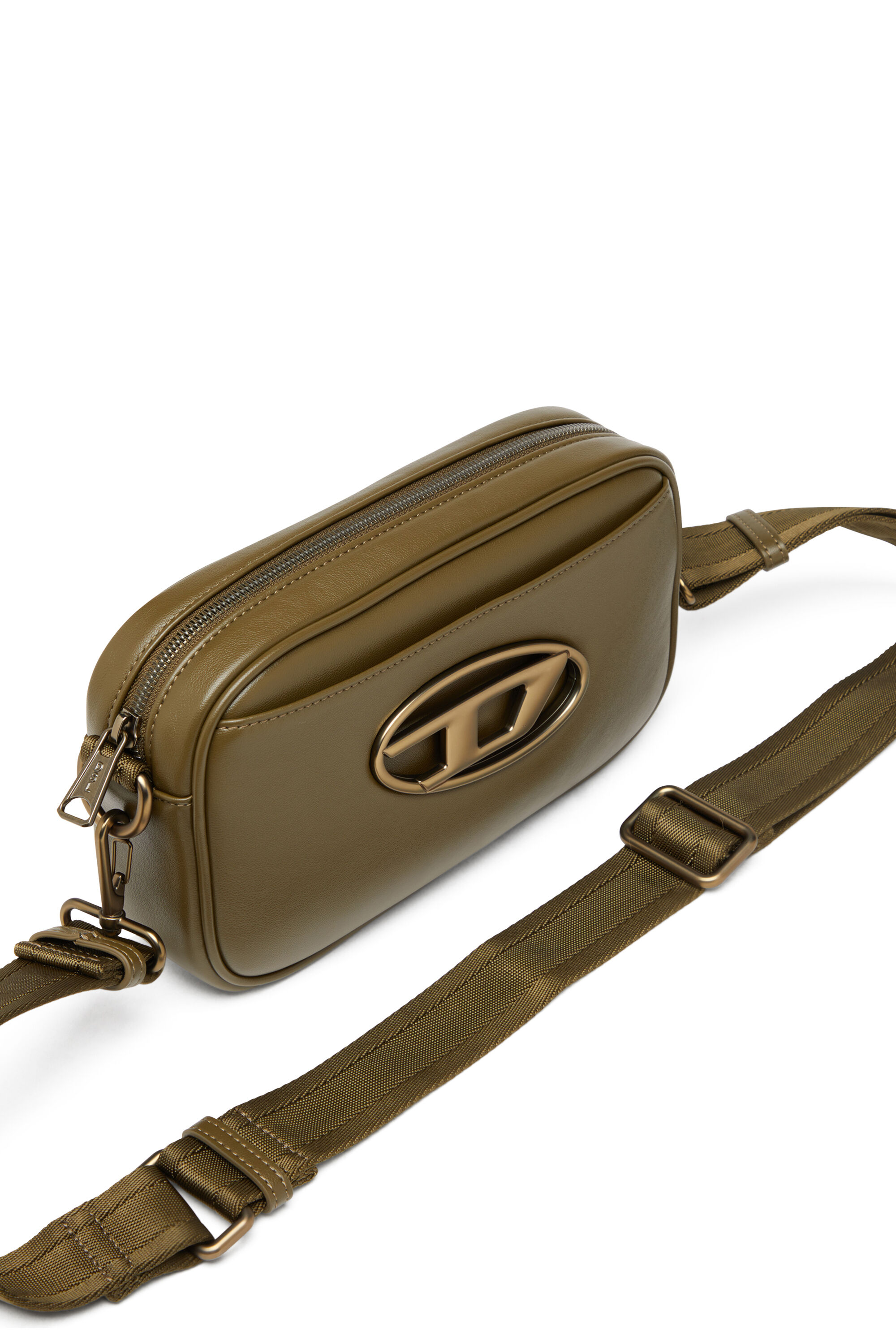 Men's Holi-D-Camera bag in neoprene and PU | Green | Diesel