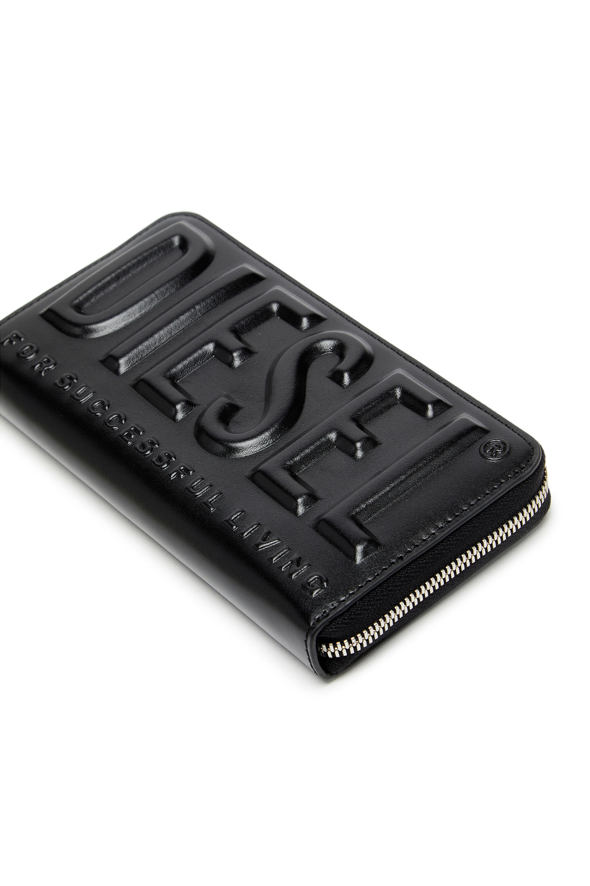 diesel ウォレットバッグ WALLET ON CHAIN ウォレットバッグ｜シルバー｜ウィメンズ｜DIESEL