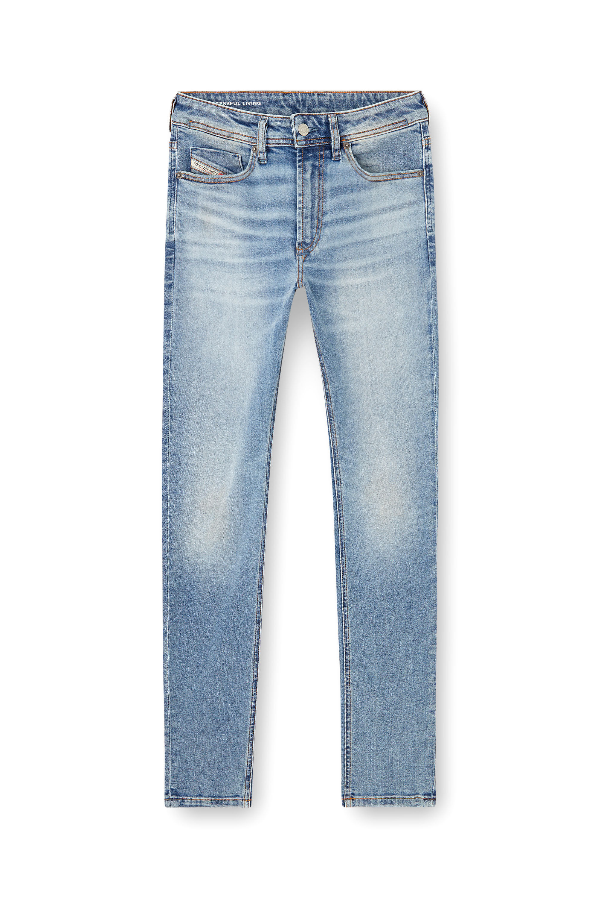Men's Skinny Jeans | Low Waist 1979 SleenkerLight Blue | Diesel HU