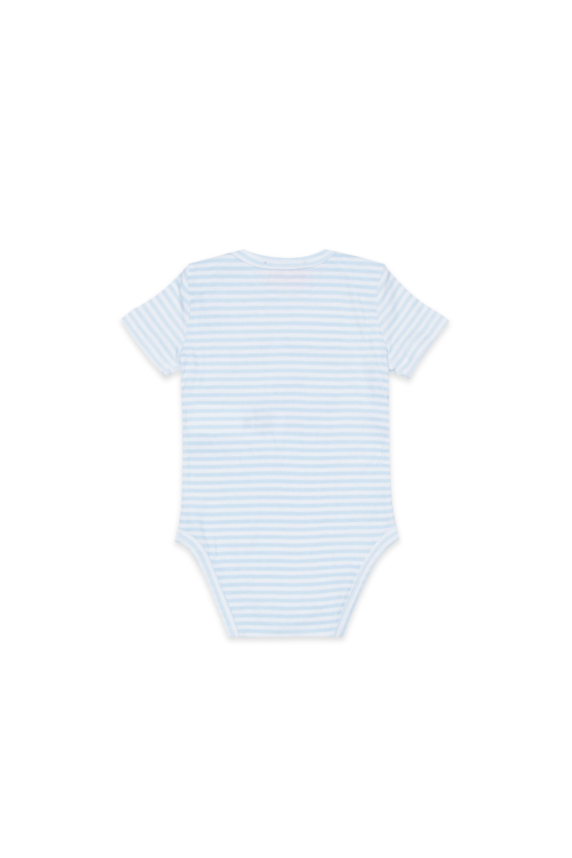 Diesel - USPELBOX-NB, Unisex's Baby gift set in striped cotton in Blue - 2