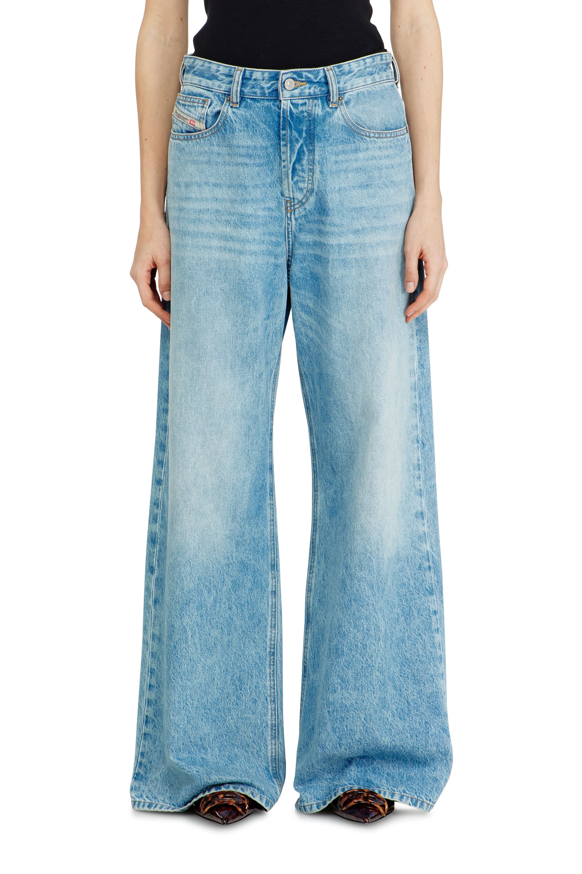 Women's Relaxed Jeans | Light blue | Diesel 1996 D-Sire