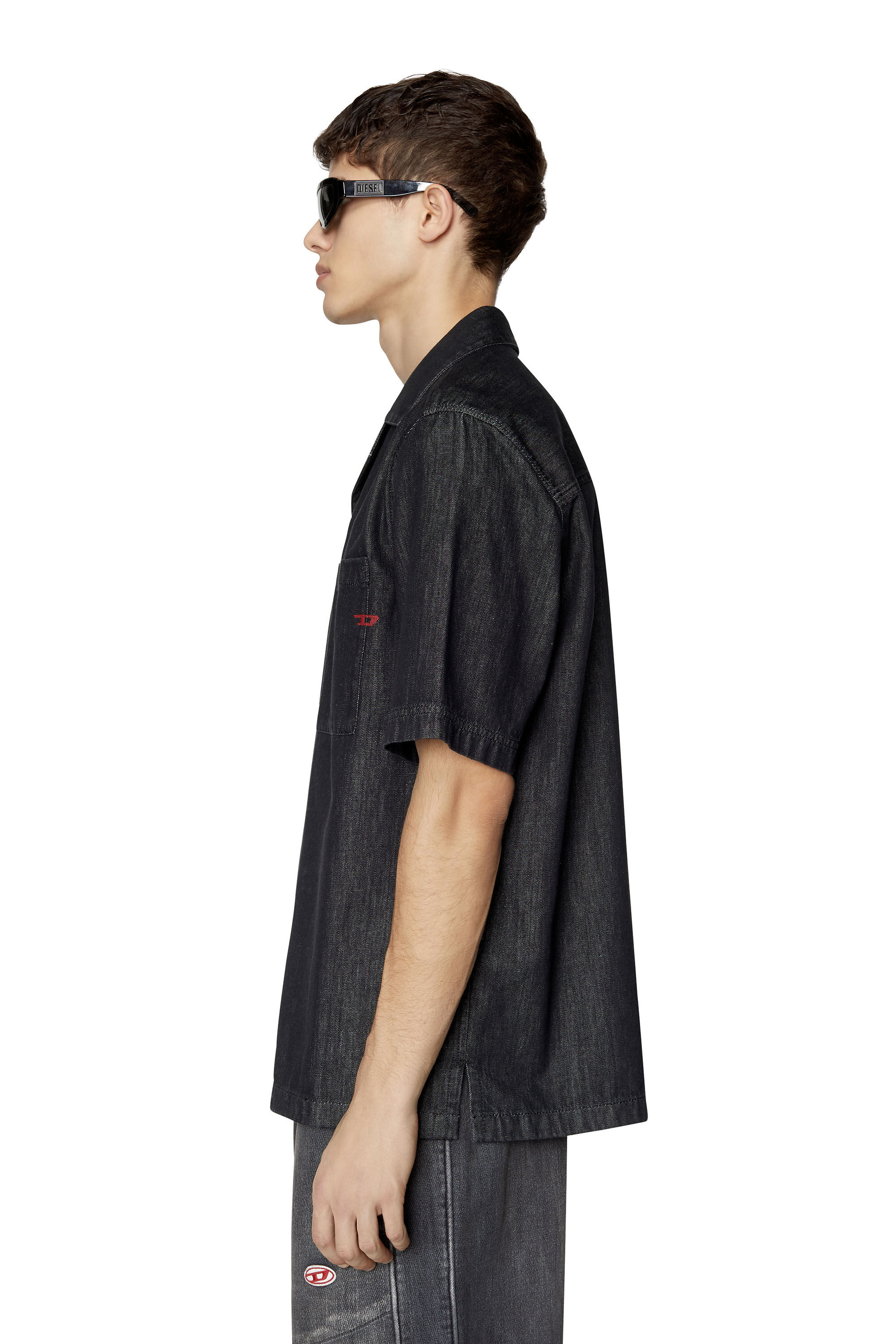 Diesel - D-PAROSHORT, Black/Dark grey - Image 5
