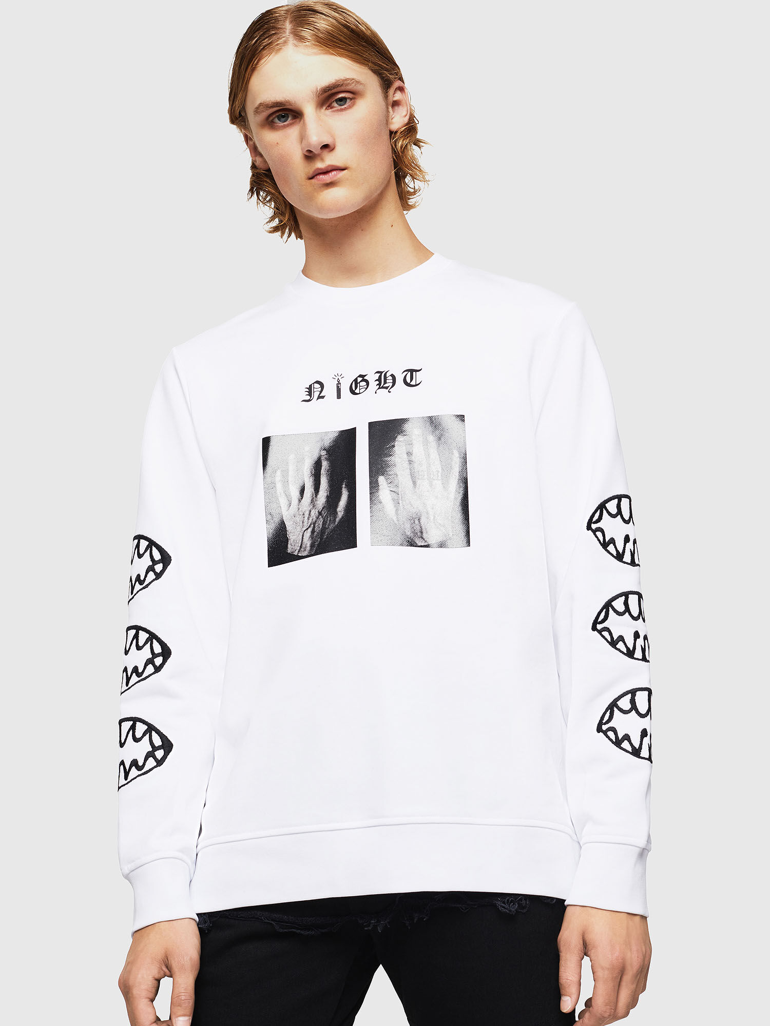 diesel black gold sweatshirt