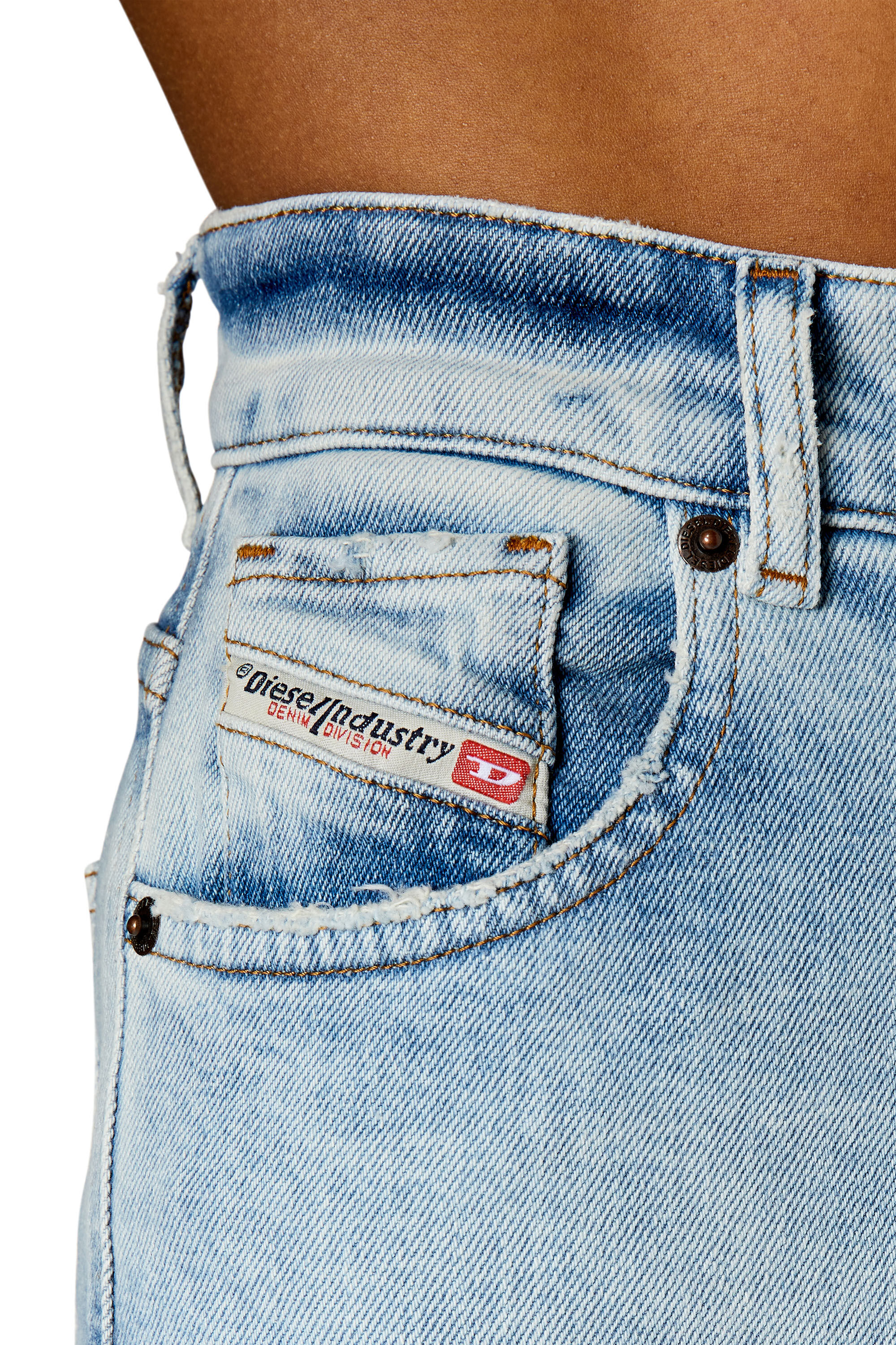 Diesel - 2003 D-Escription 09E81 Bootcut and Flare Jeans, Light Blue - Image 5