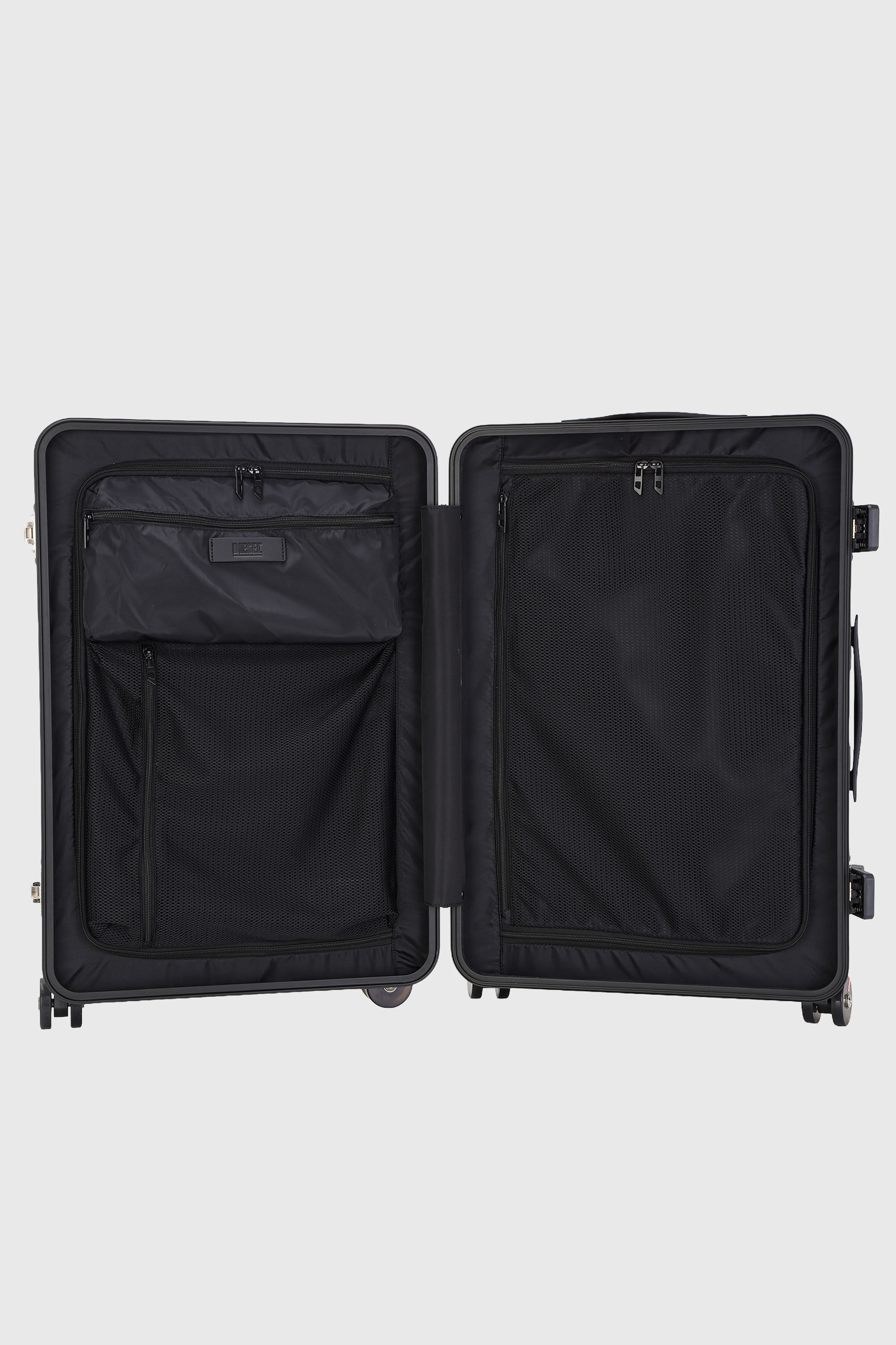 Diesel - DIESEL PC STRONG IMAGE TROLLEY- DSL003, Unisex's Rugged suitcase size M in Black - 3