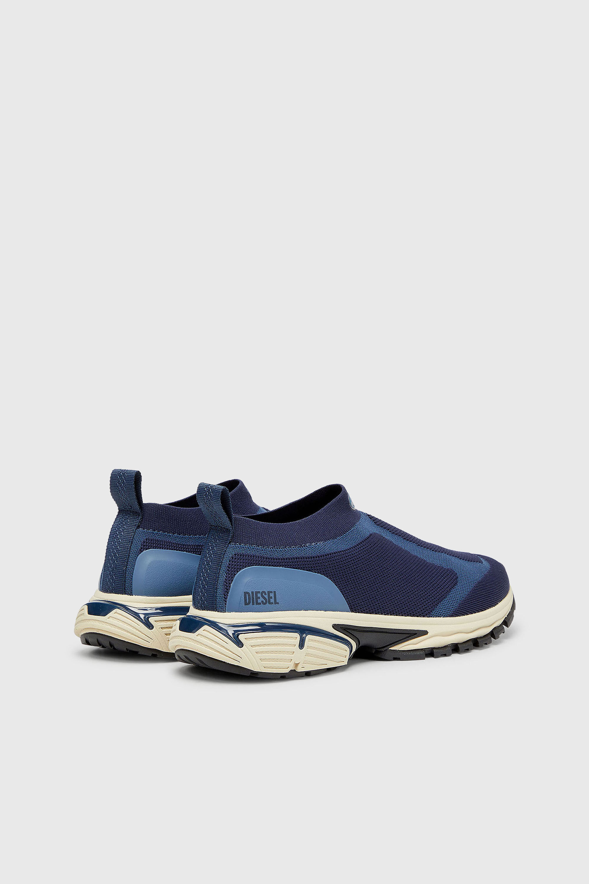 Diesel - S-PRO-V-DENSE-SOCKS, Man's Pro-V-Dense-Slip-on knit sock sneakers in Blue - 3