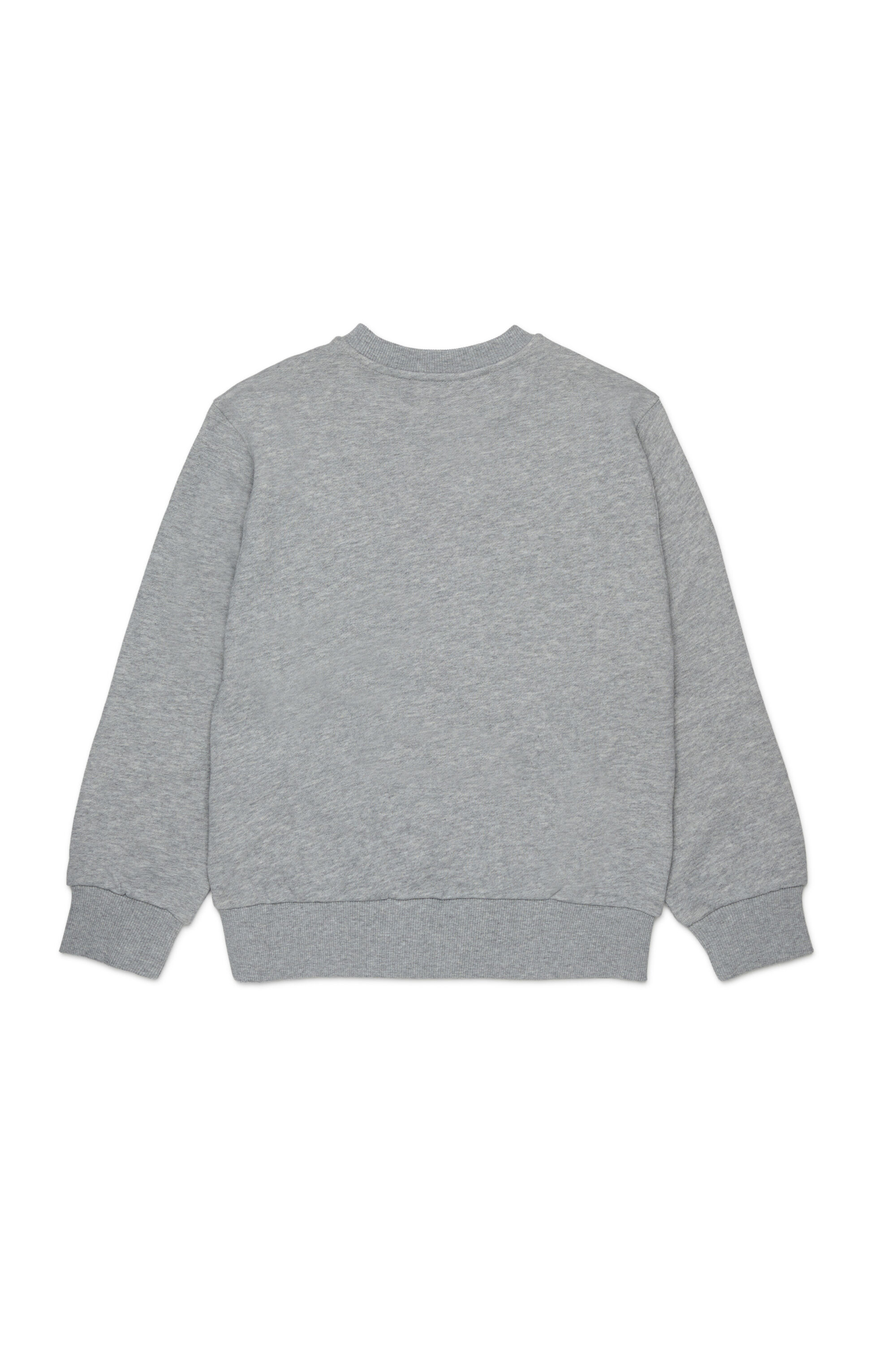 Diesel - SXGIN OVER, Unisex's Sweatshirt small logo patch in Grey - 2