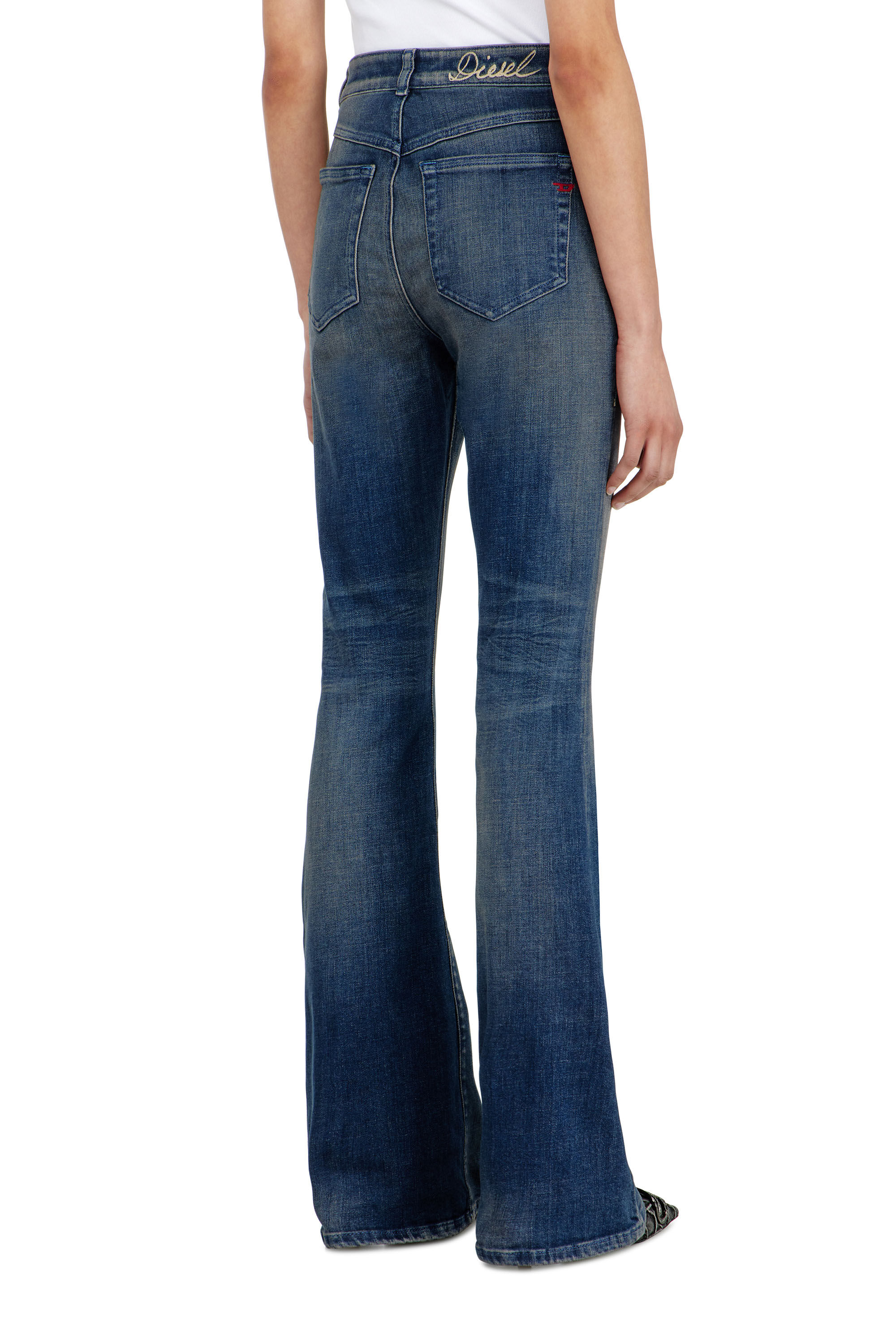 Women's Bootcut Jeans | High Waist 1973 D-Partt | Dark Blue