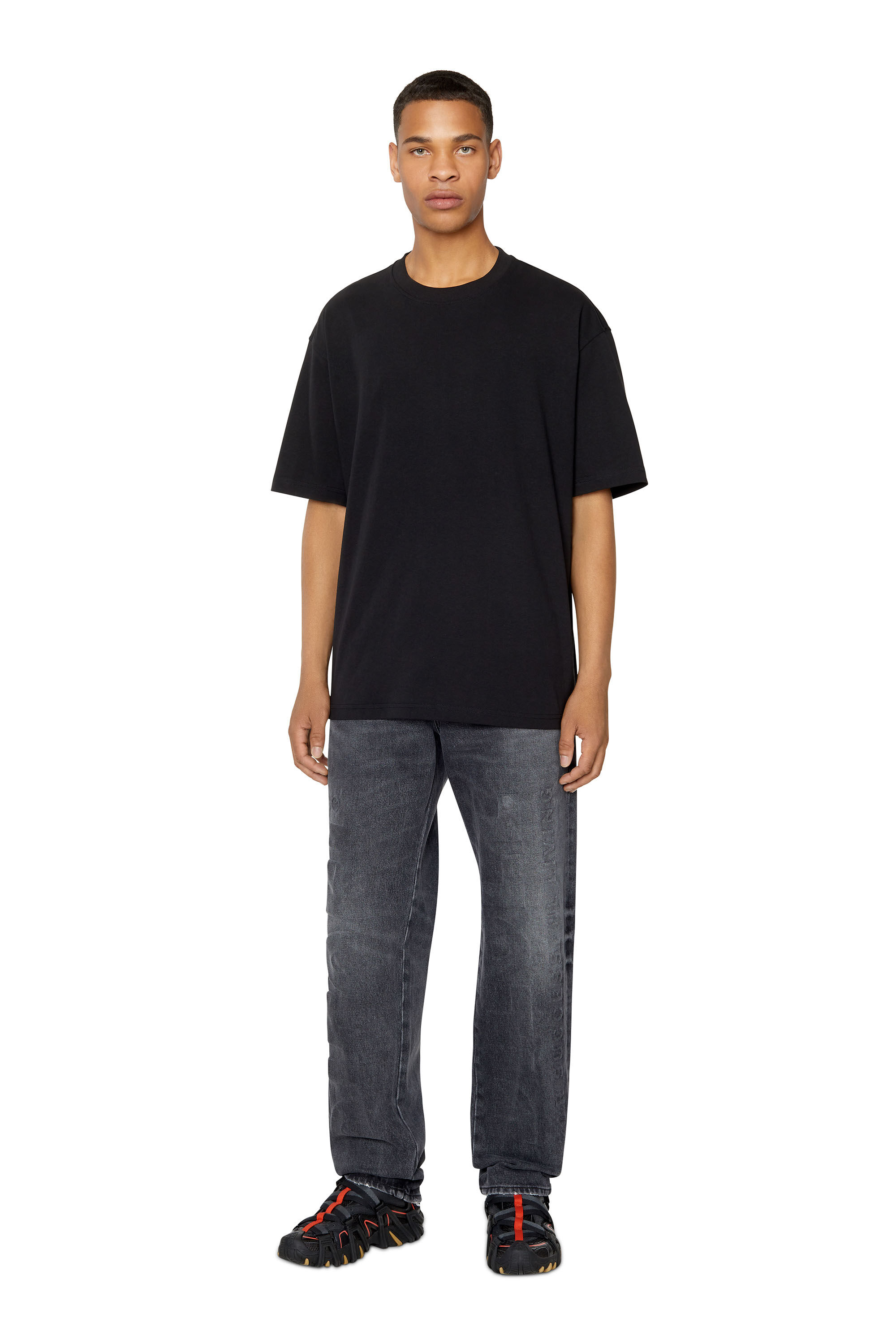 Diesel - T-BOGGY-MEGOVAL, Black - Image 1