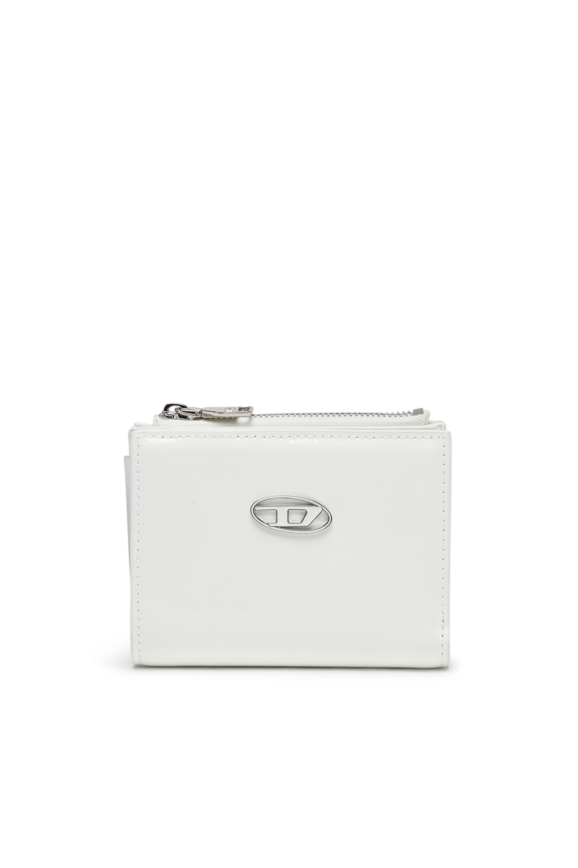 Women's Small wallet in glossy leather | White | Diesel {{Country}}