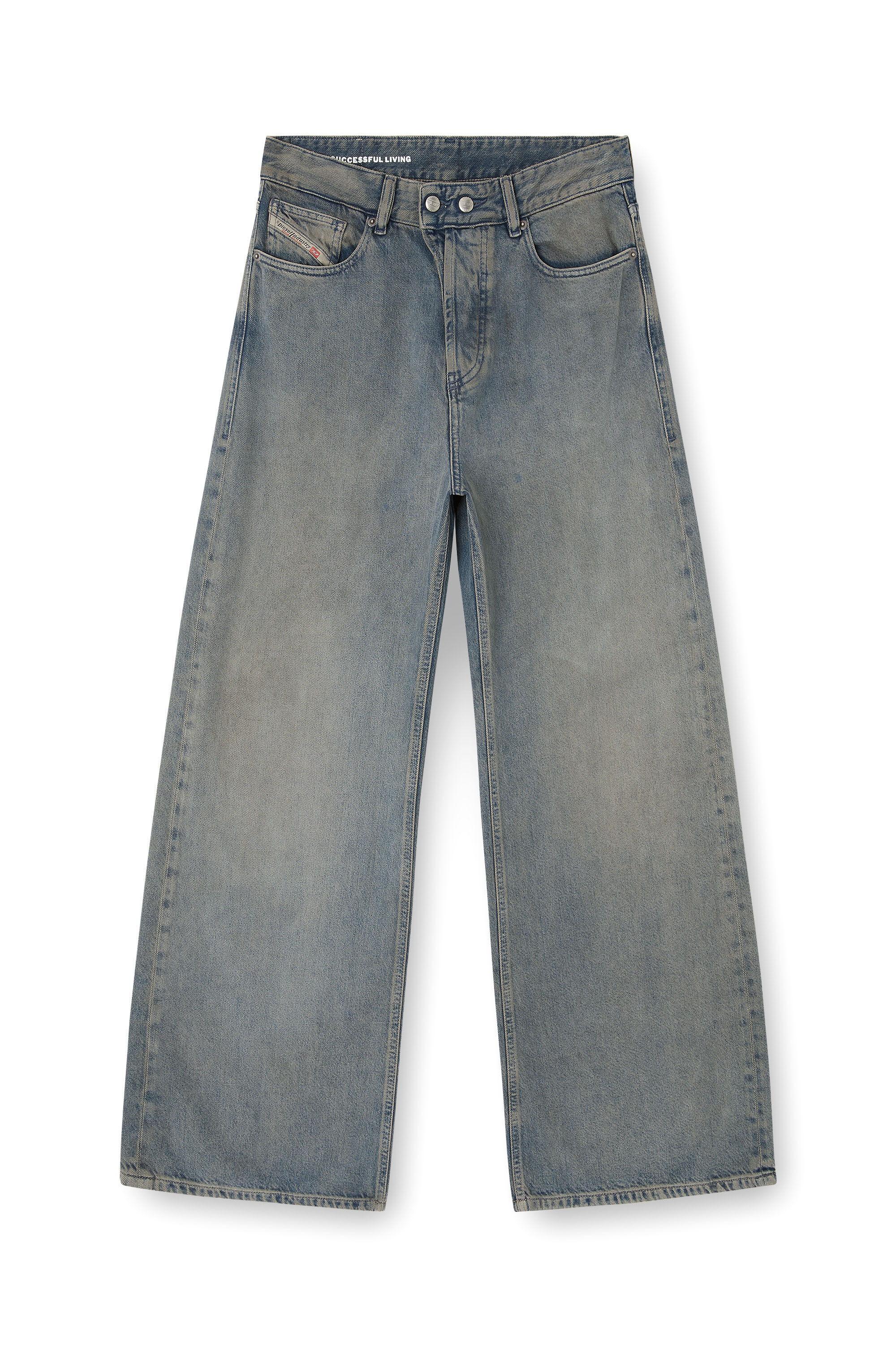 Women's Relaxed Jeans | Low Waist 1996 D-Sire | Medium blue