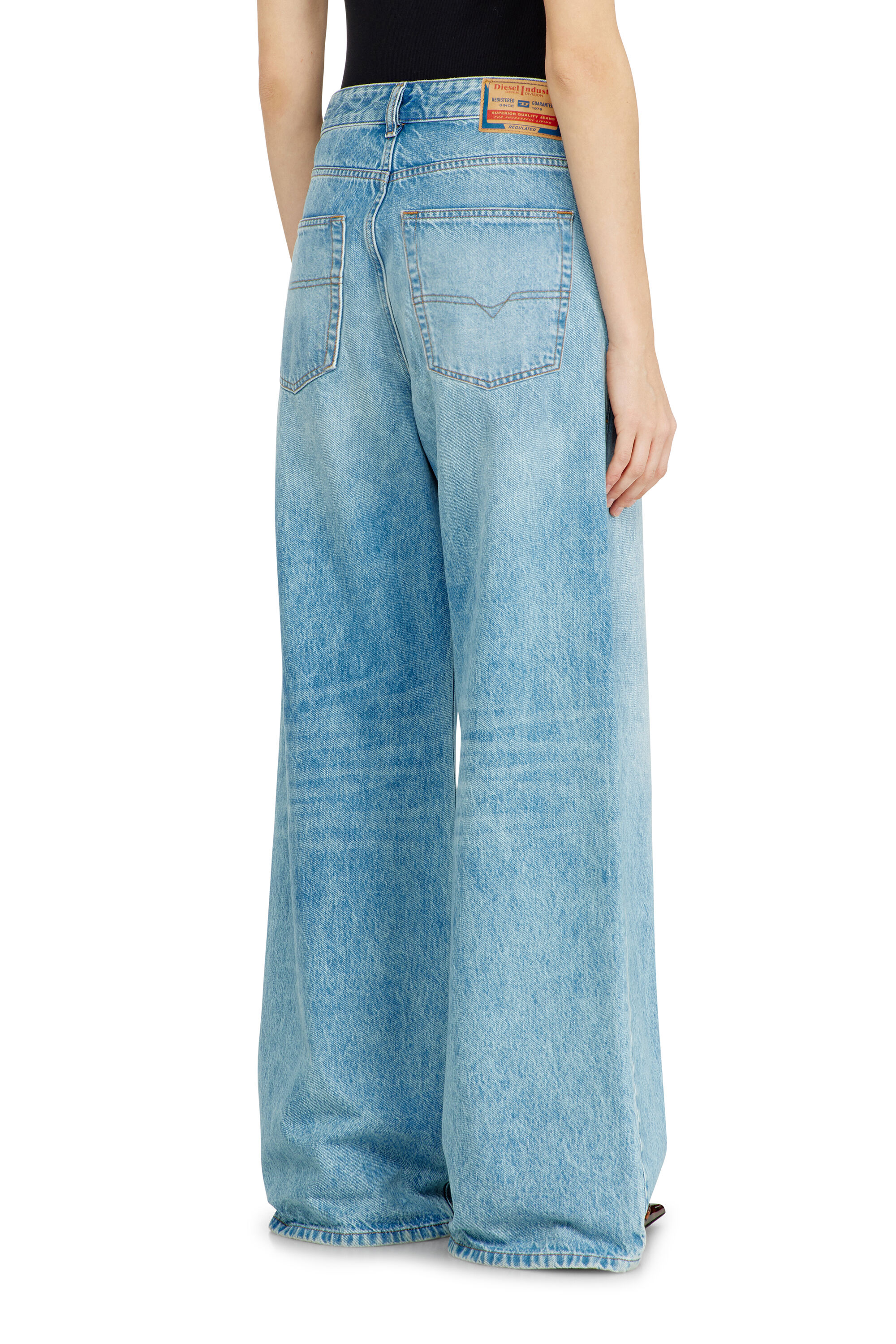 Women's Relaxed Jeans | Light blue | Diesel 1996 D-Sire