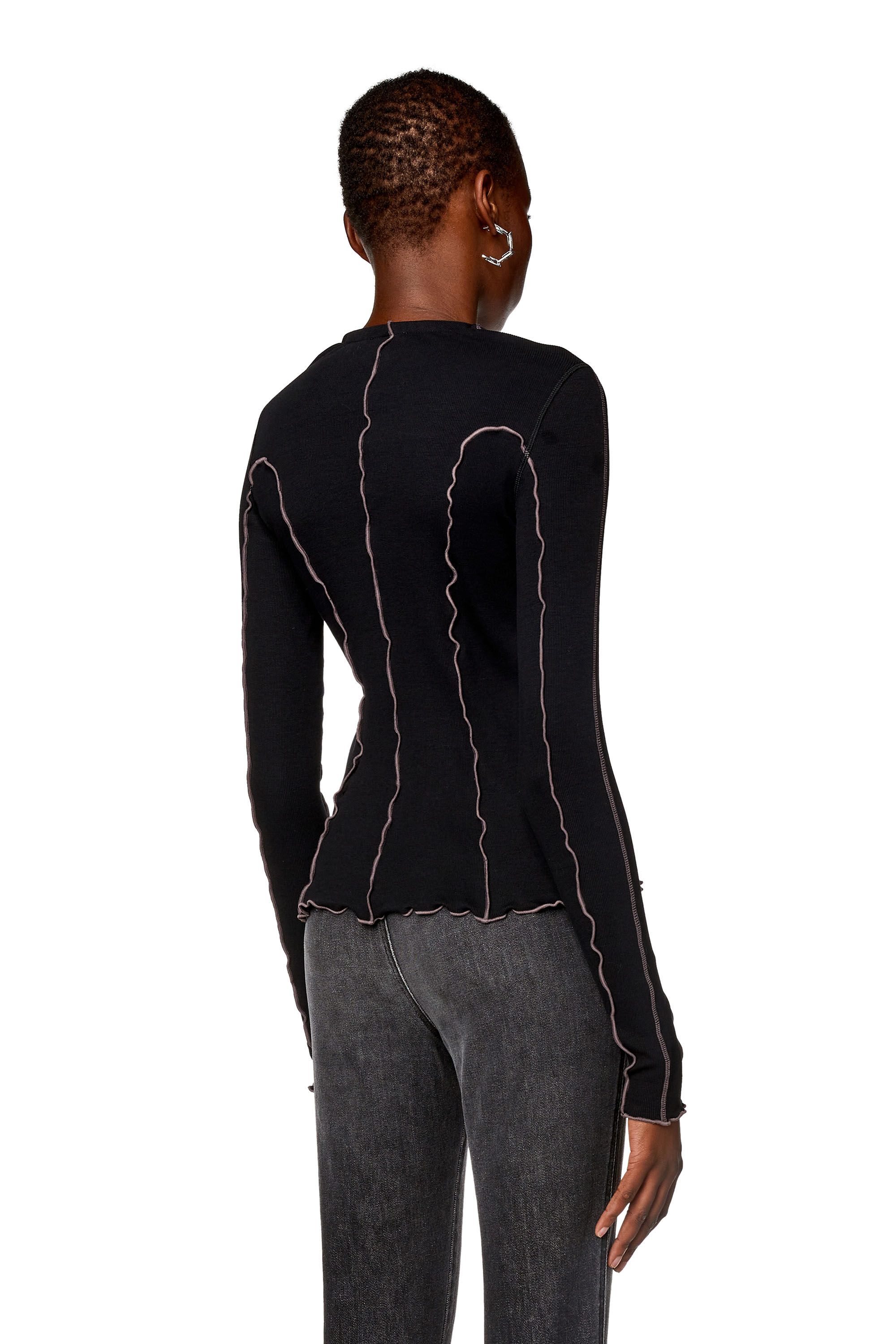 Diesel - T-RIBAS, Black - Image 4