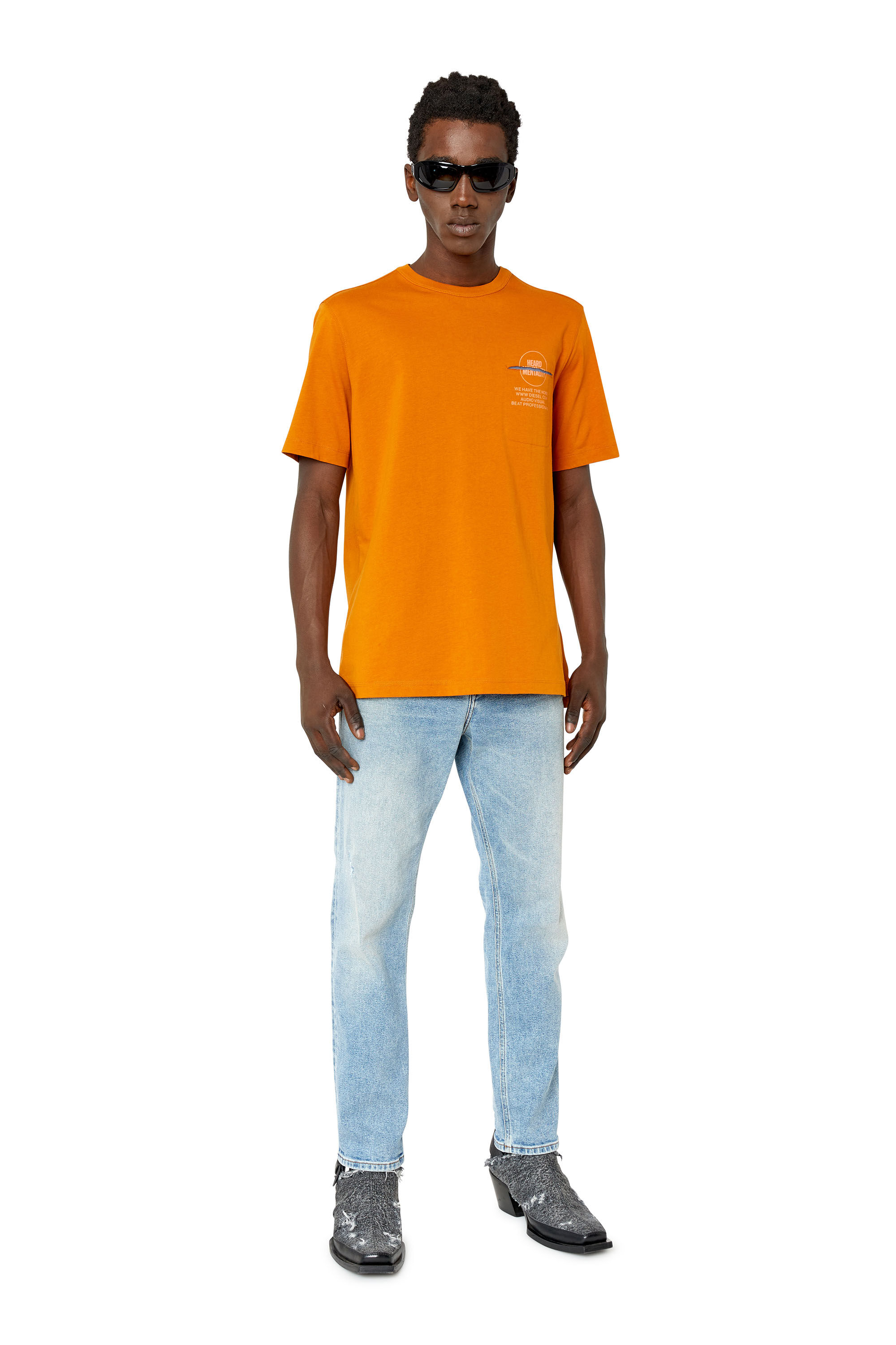 Diesel - T-POUCH, Orange - Image 1